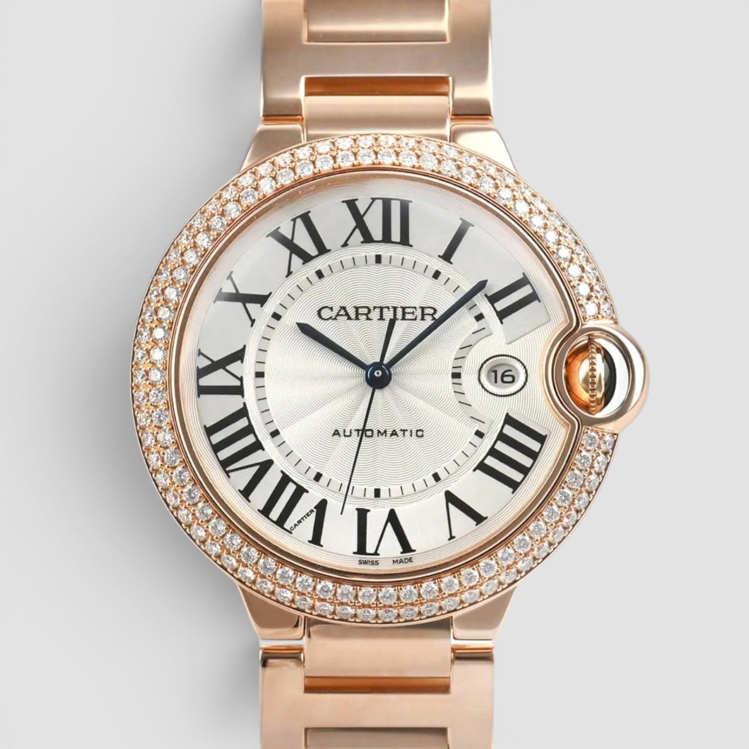Ballon Bleu 42mm 18K Rose Gold Diamond-Set
