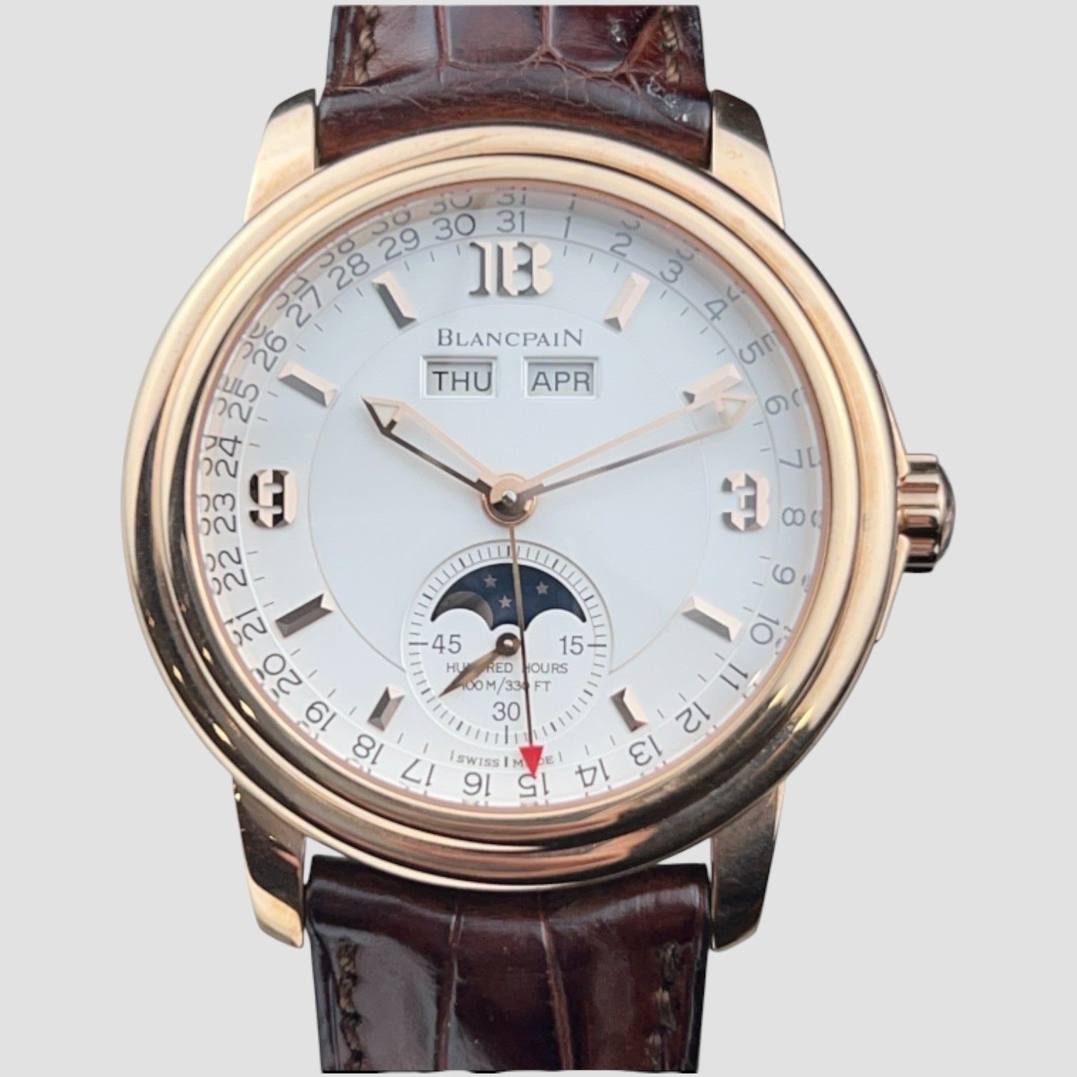 Leman Moonphase & Complete Calendar Mens Watch