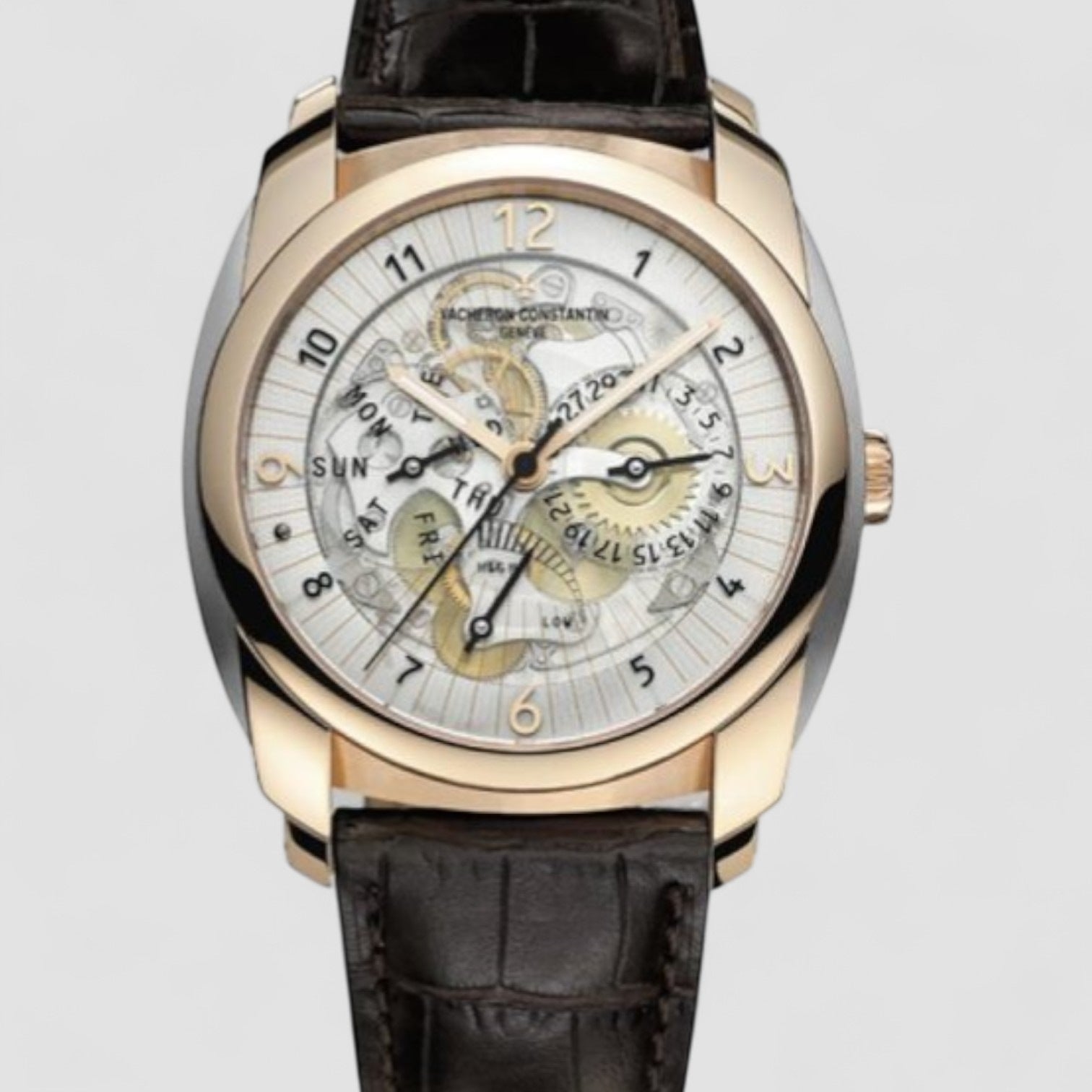 Quai de L'Ile Day Date & Power Reserve Mens Watch
