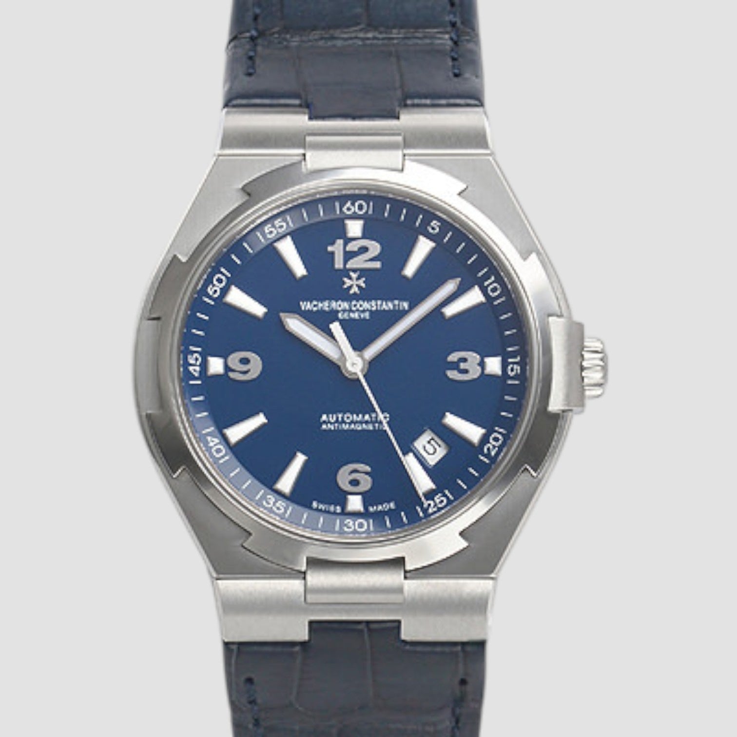 Overseas Automatic Blue Dial SS LIMITED