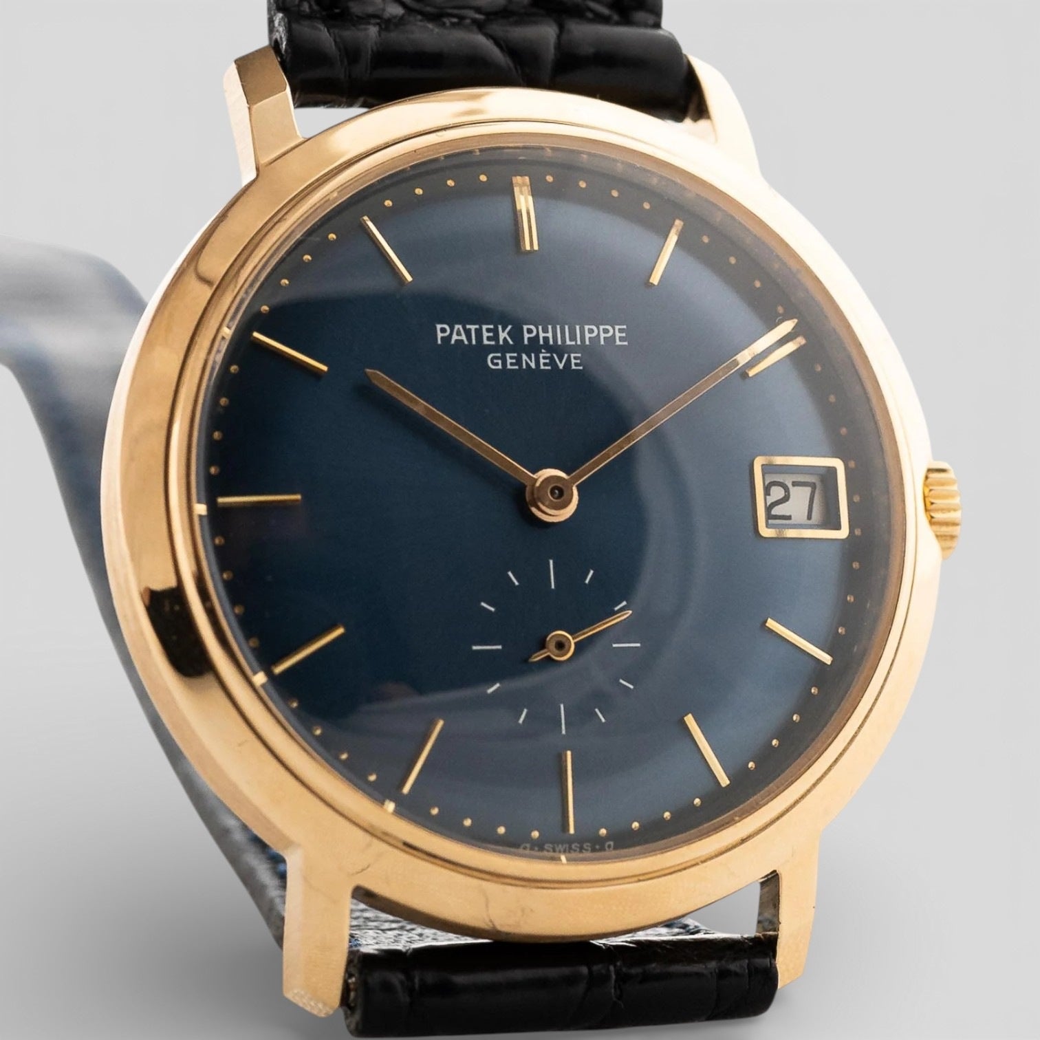 Calatrava Vintage 18k Yellow Gold Watch