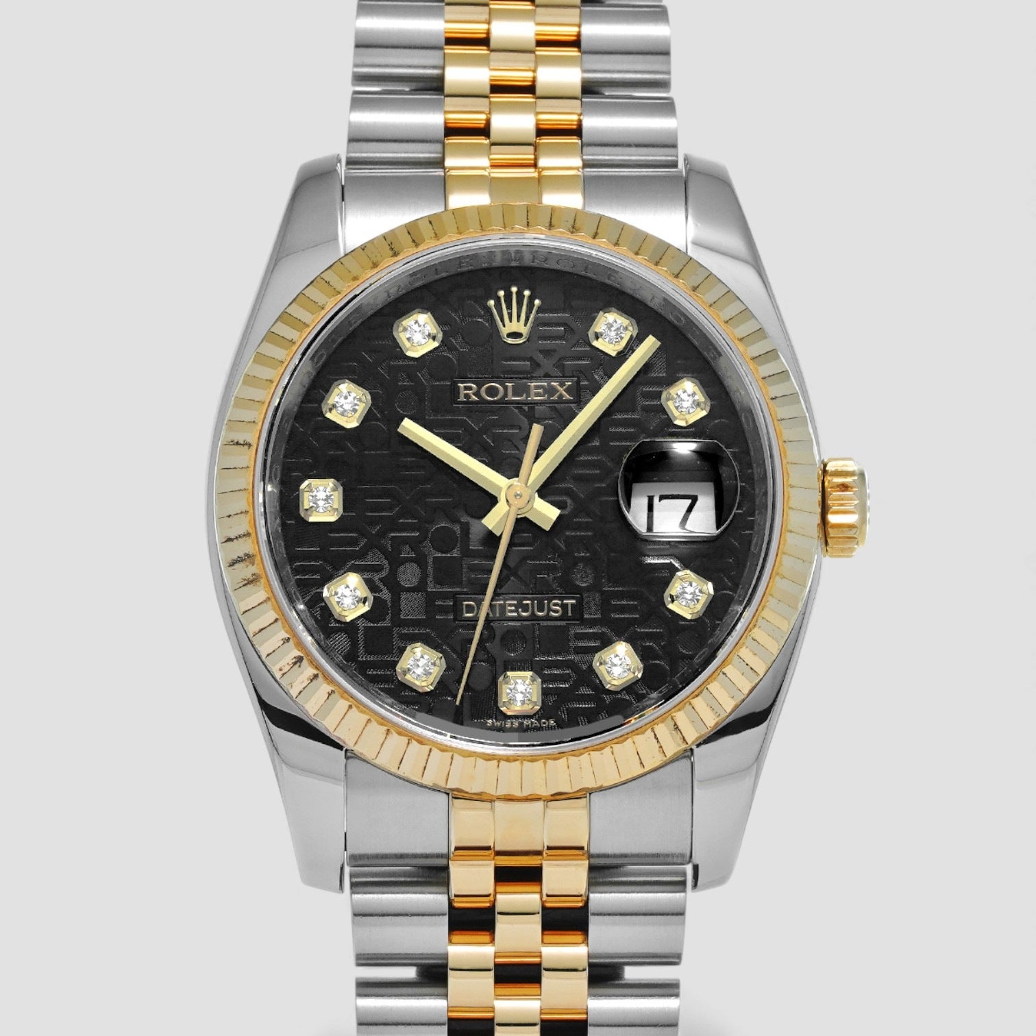 Datejust 36 Jubilee Black Dial Luxury Watch