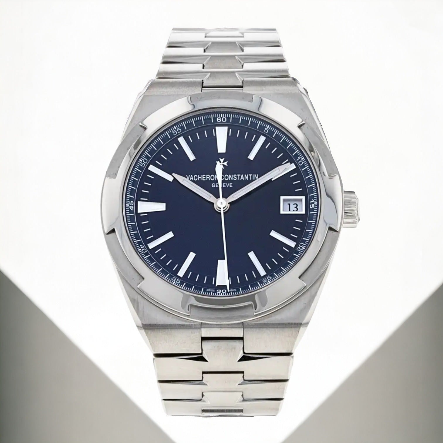 Overseas 4500v Automatic 41mm Blue Dial SS