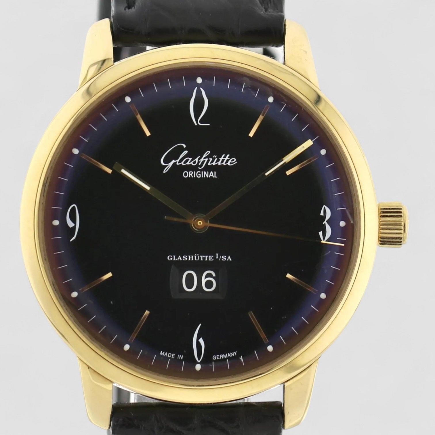 Senator Sixties Panorama Date Mens Watch