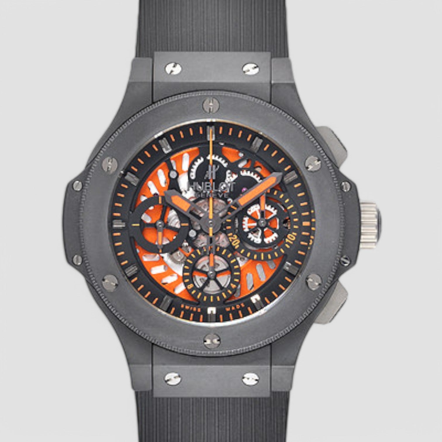 Aero Bang Skeleton Dial Automatic Men's Watch