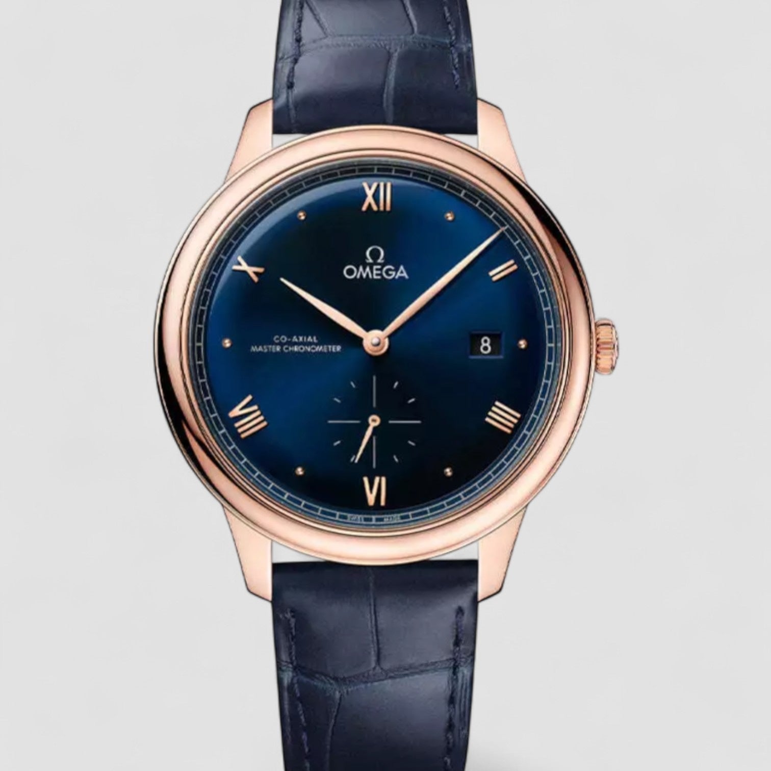 De Ville Prestige COAXIAL Cadran Bleu 41 mm