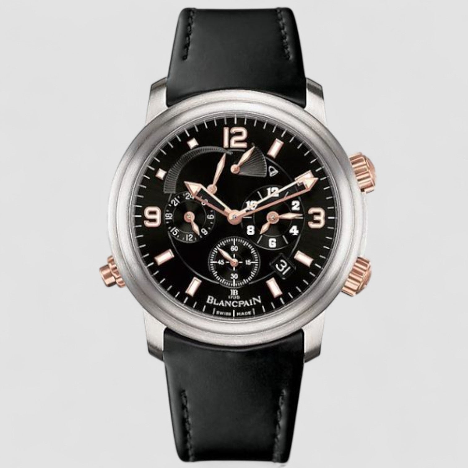 LEMAN GMT ALARM MEN'S WATCH