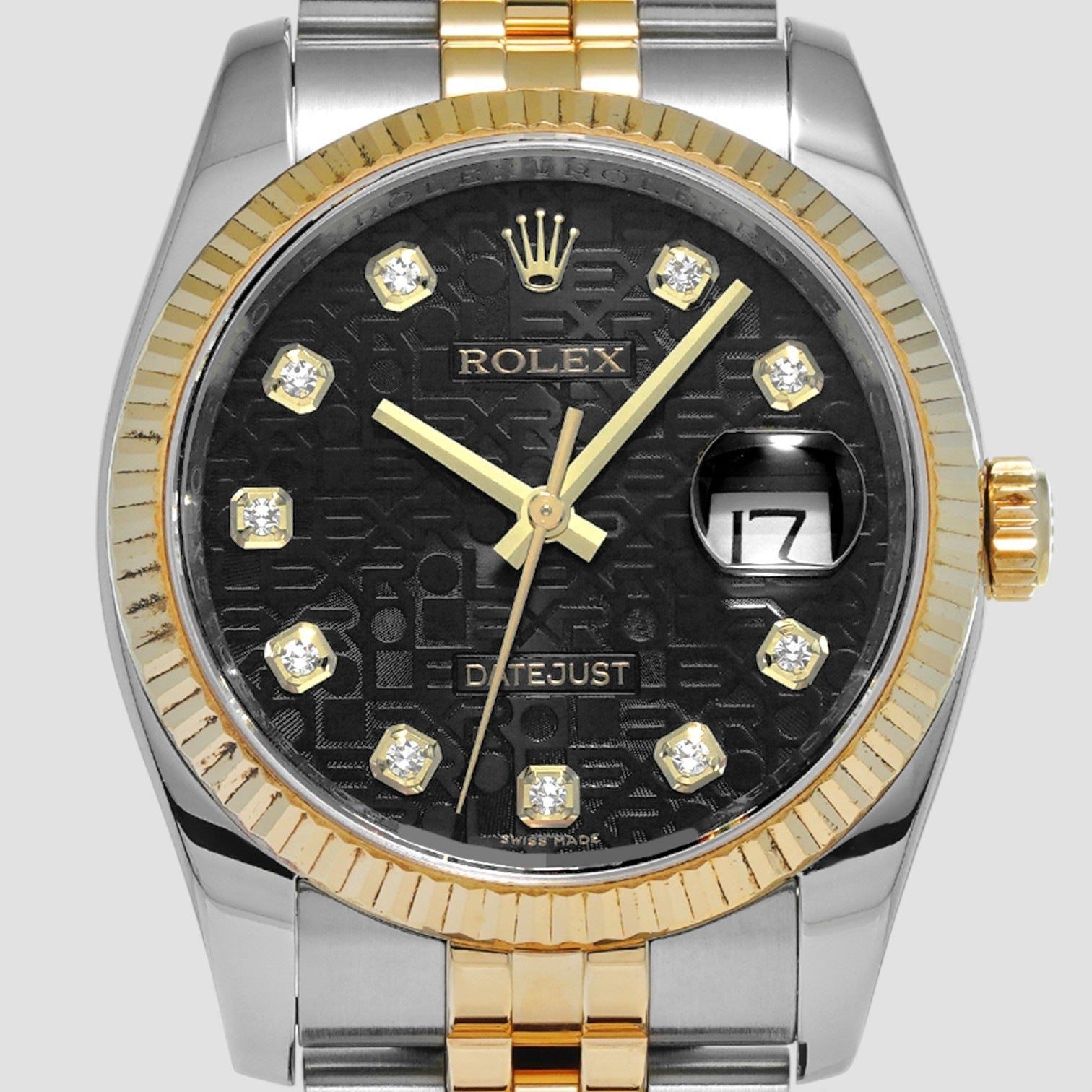 Datejust 36 Jubilee Black Dial Luxury Watch