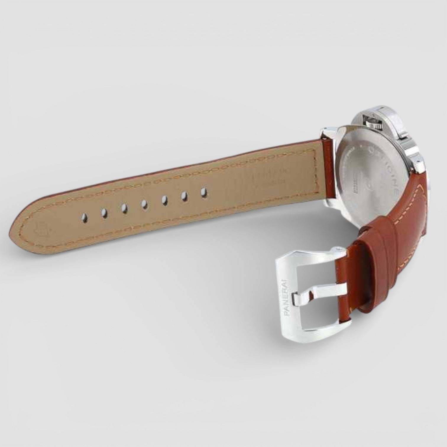 Luminor Marina White Dial Steel Mens Watch