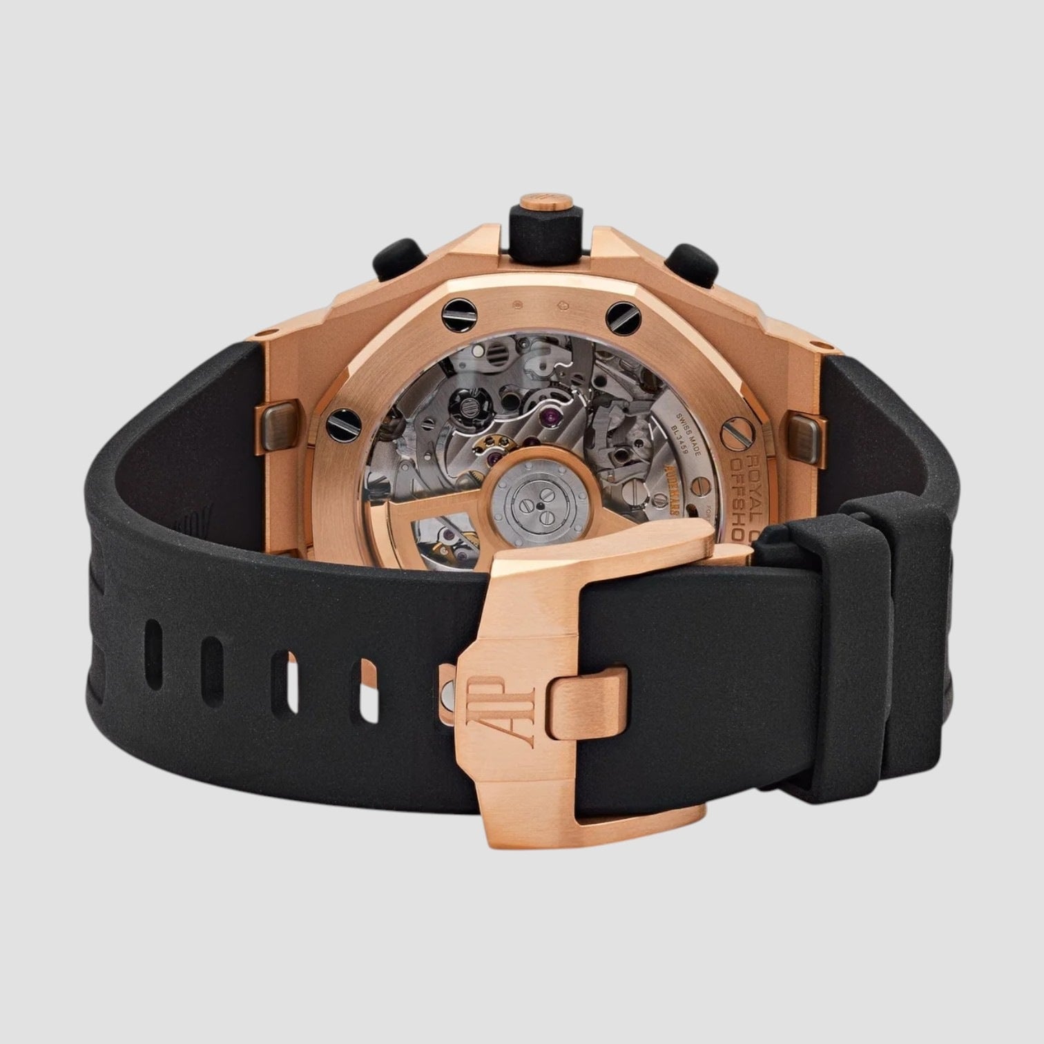 Royal Oak Offshore Chronograph Rose Gold Black Dial 42mm