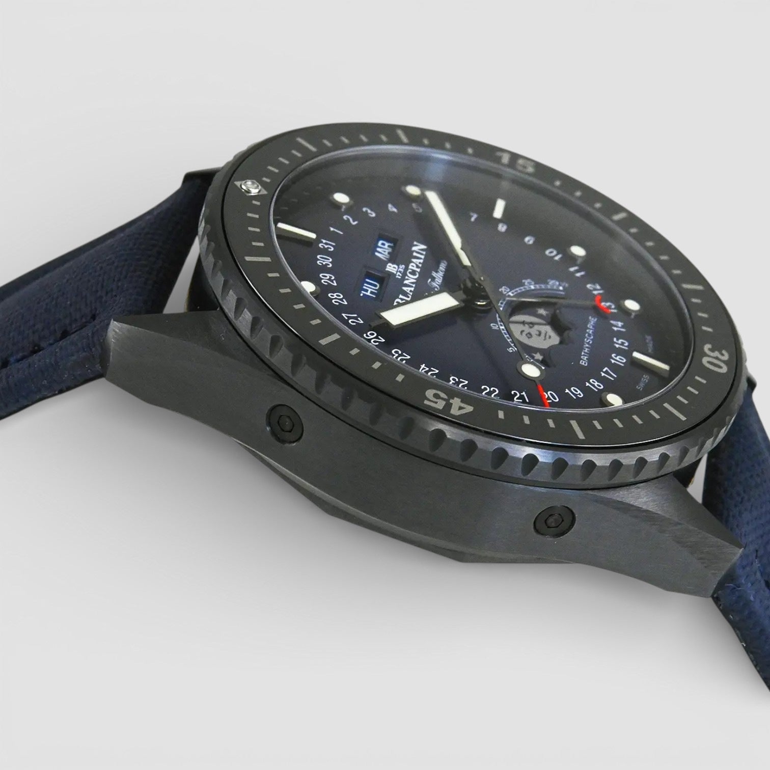 Quantième Complet Phases De Lune 43.6 Mm Fifty