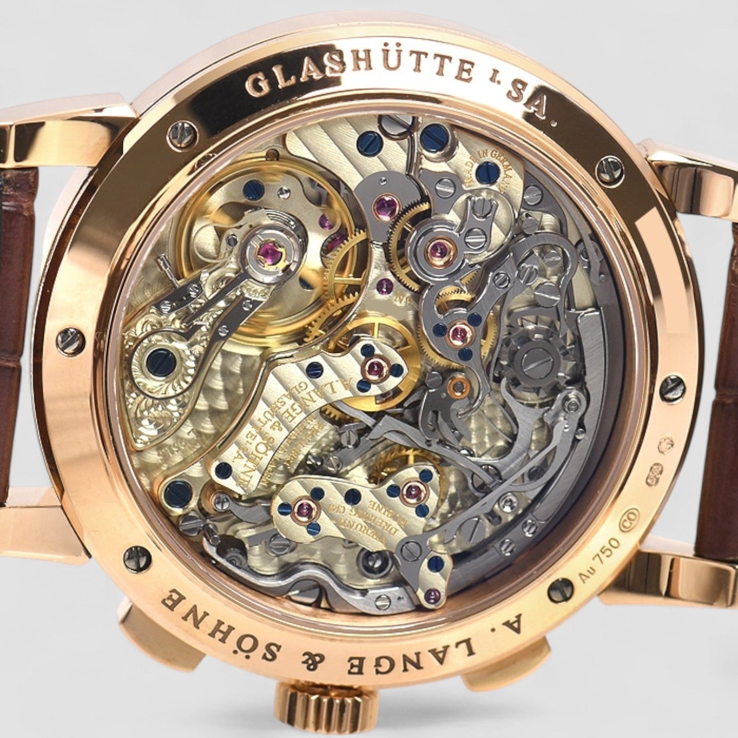 1815 Chronograph 18K Rose Gold Silver Dial