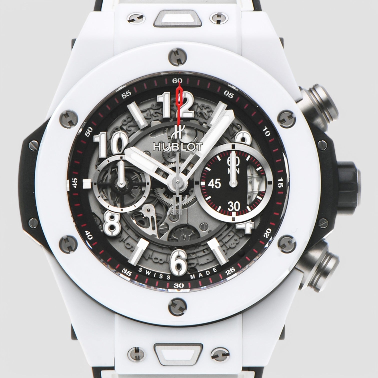 Big Bang UNICO Mat Black Dial Ceramic Chronograph Men's Watch