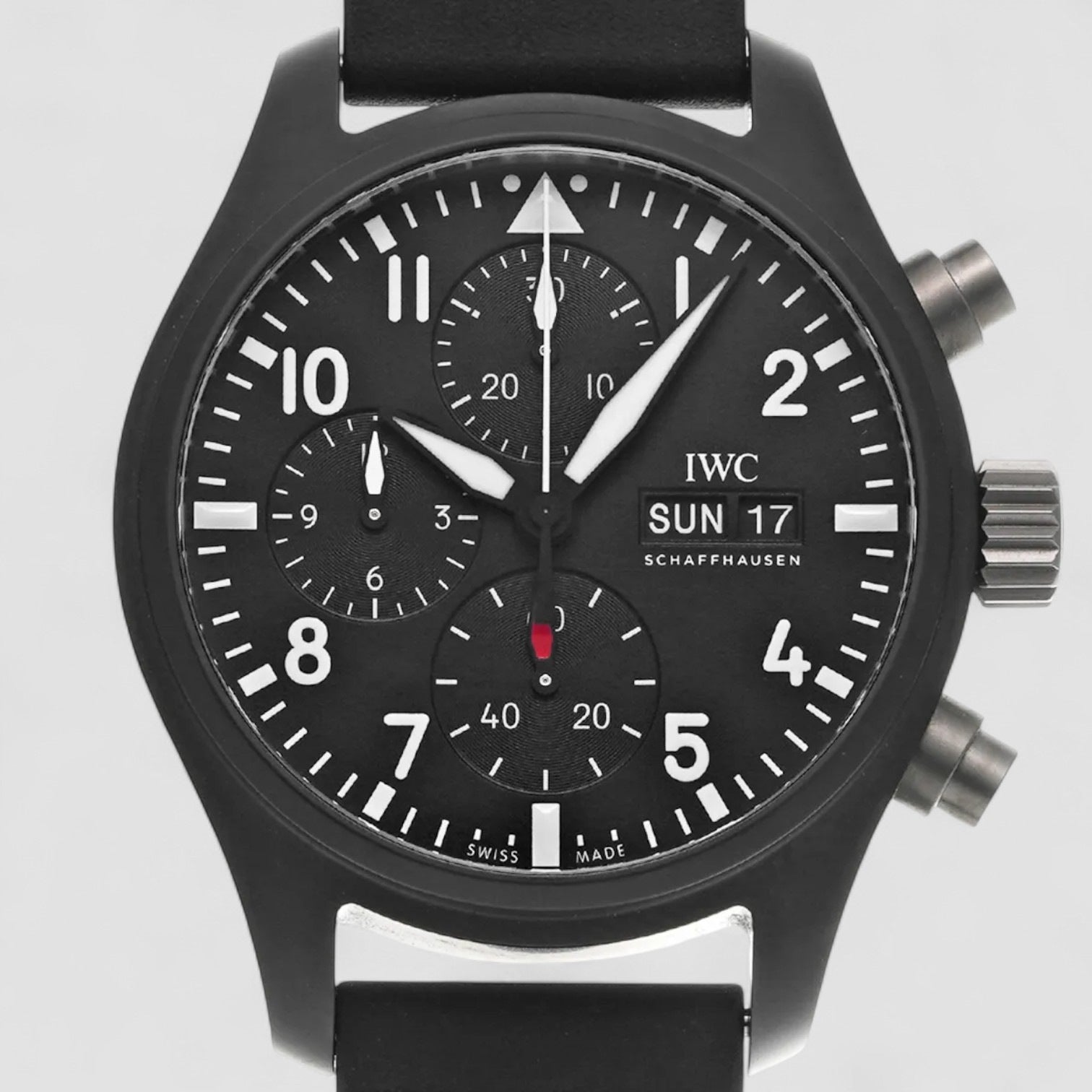 Pilot Chronograph "Top Gun" Ceramic Black Dial 2024