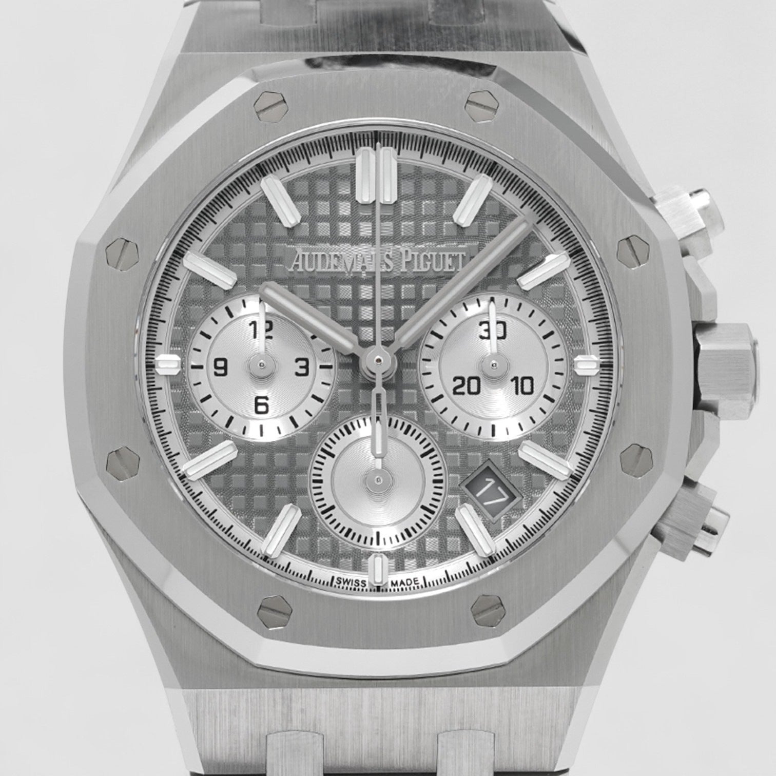 Royal Oak Chronograph Stainless Steel Grey Dial