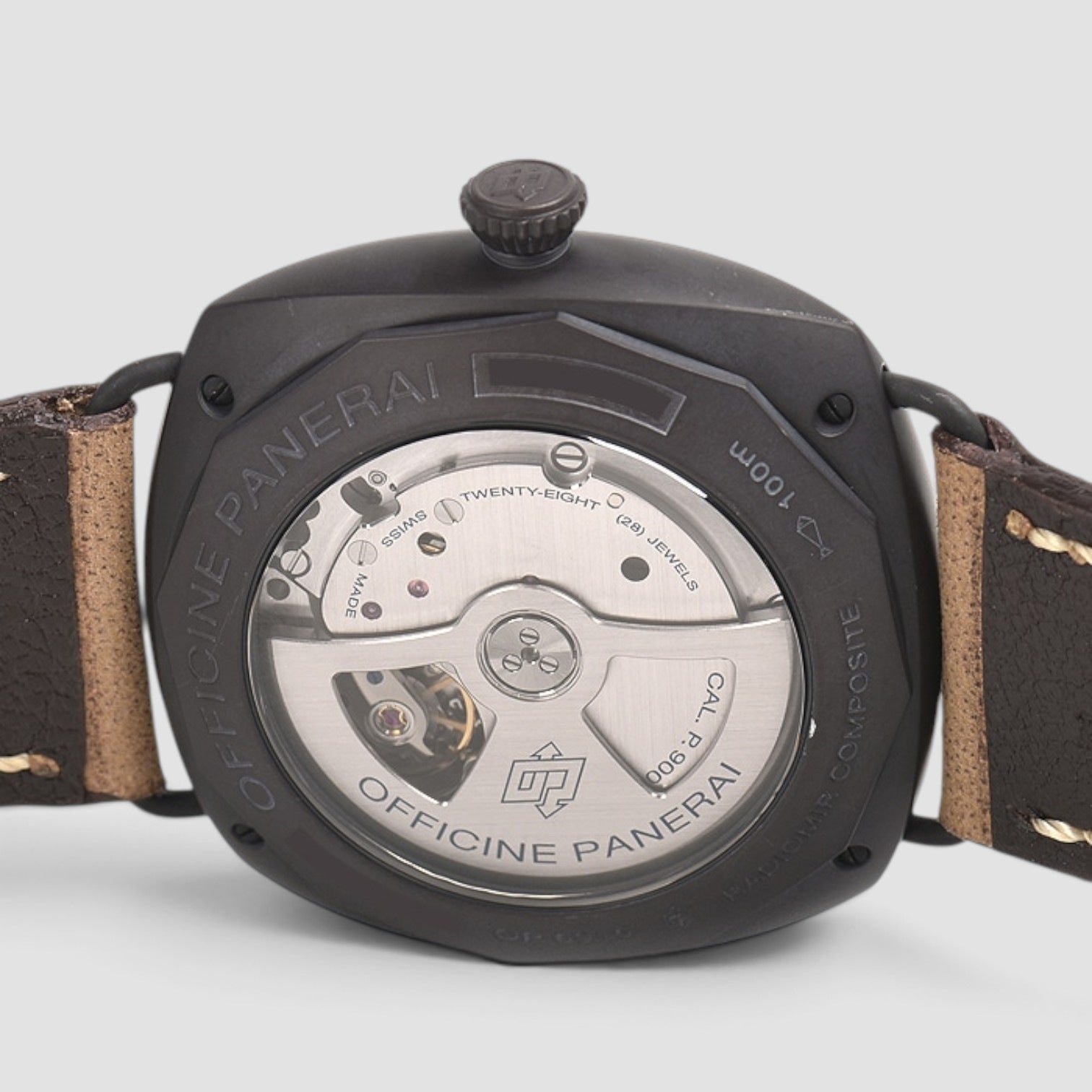 Radiomir Black Seal 45mm Ceramic Brown Dial