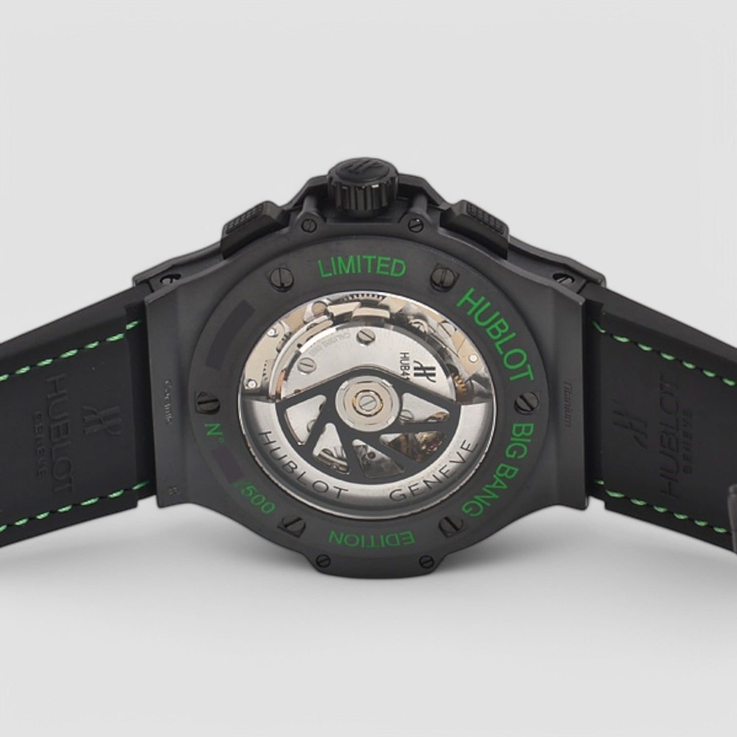 Big Bang All Black Chronograph 'Green' Limited Edition
