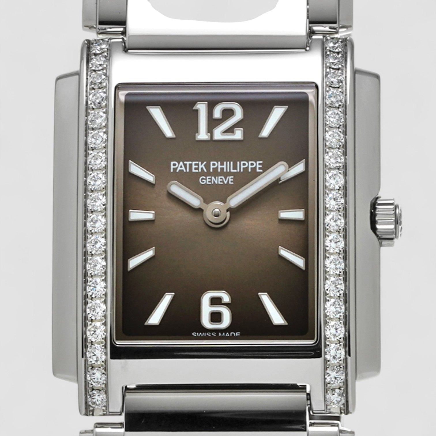 Twenty~4 Gray Sunburst Dial Diamond