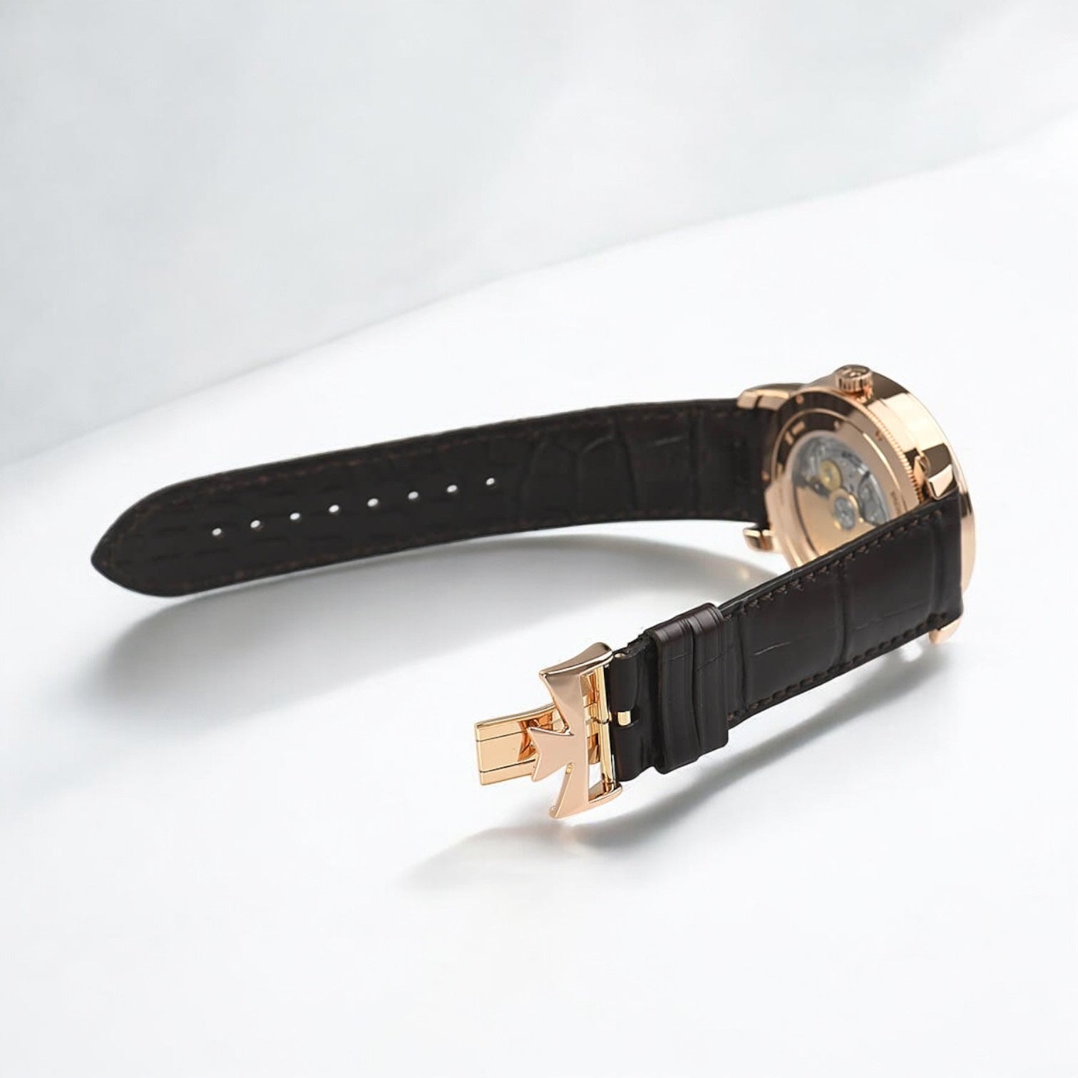 Traditionnelle World Time Pink Gold