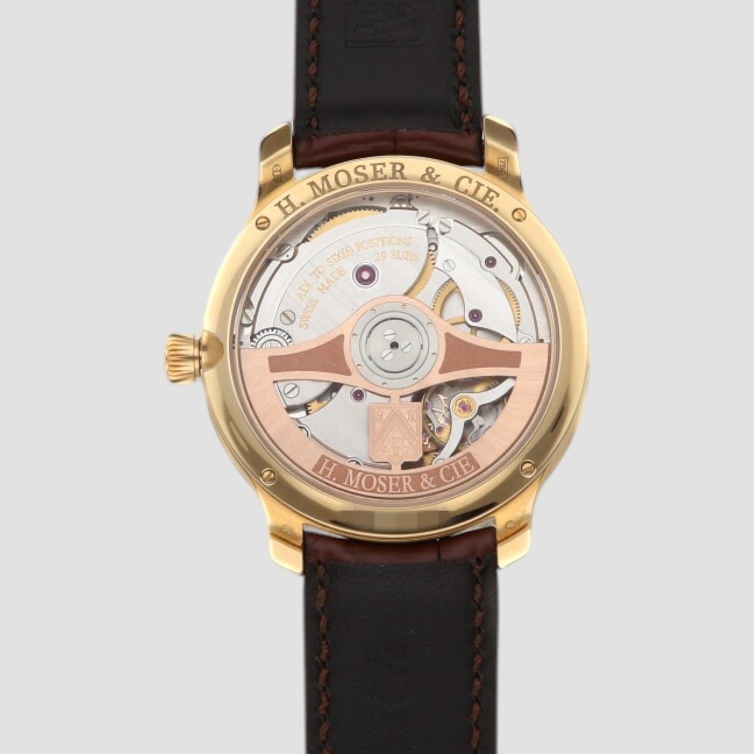 H.Moser & Cie. ENDEAVOUR DUAL TIME ROSE GOLD AUTOMATIC 1346-0101