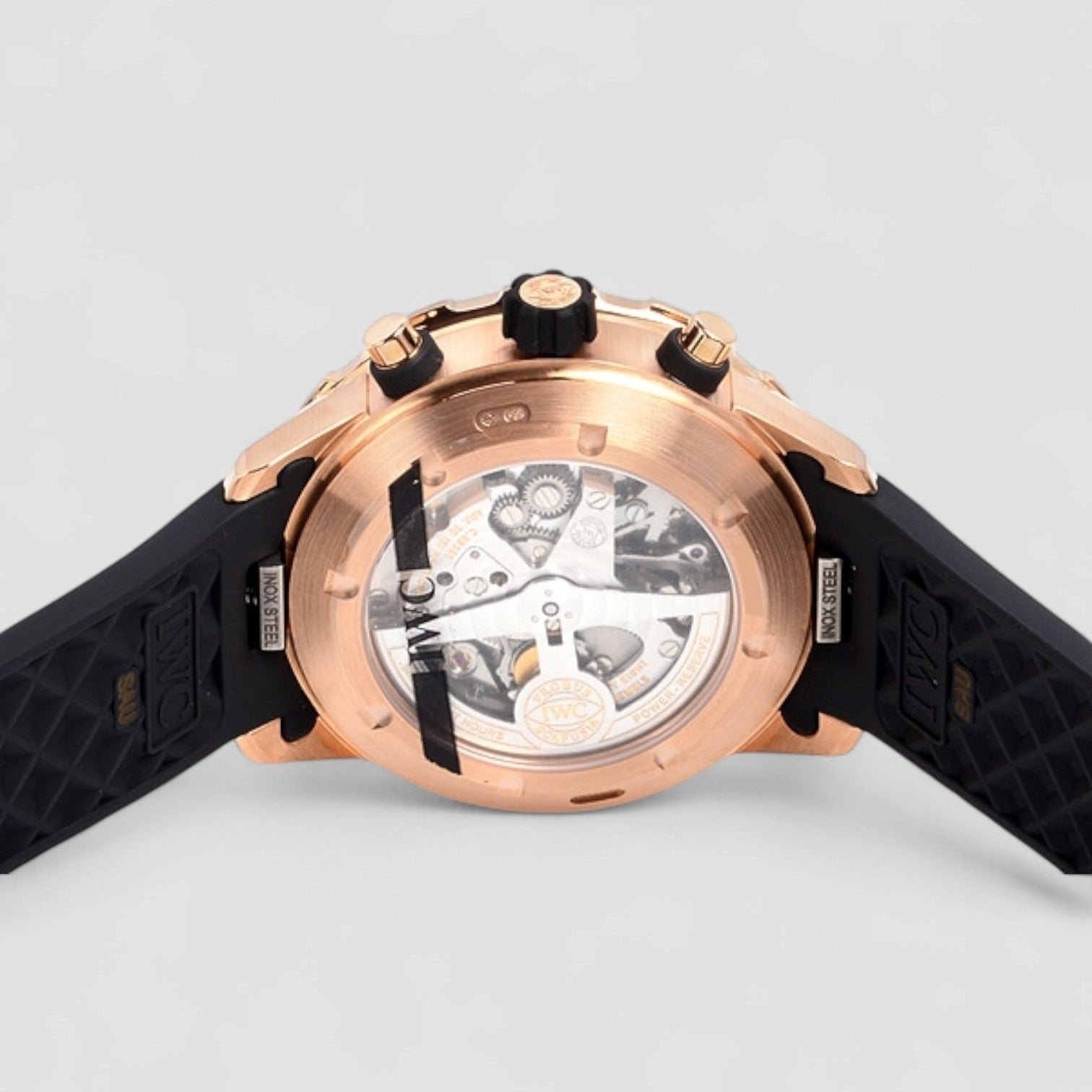 18K Rose Gold Aquatimer Flyback Chronograph Rubber
