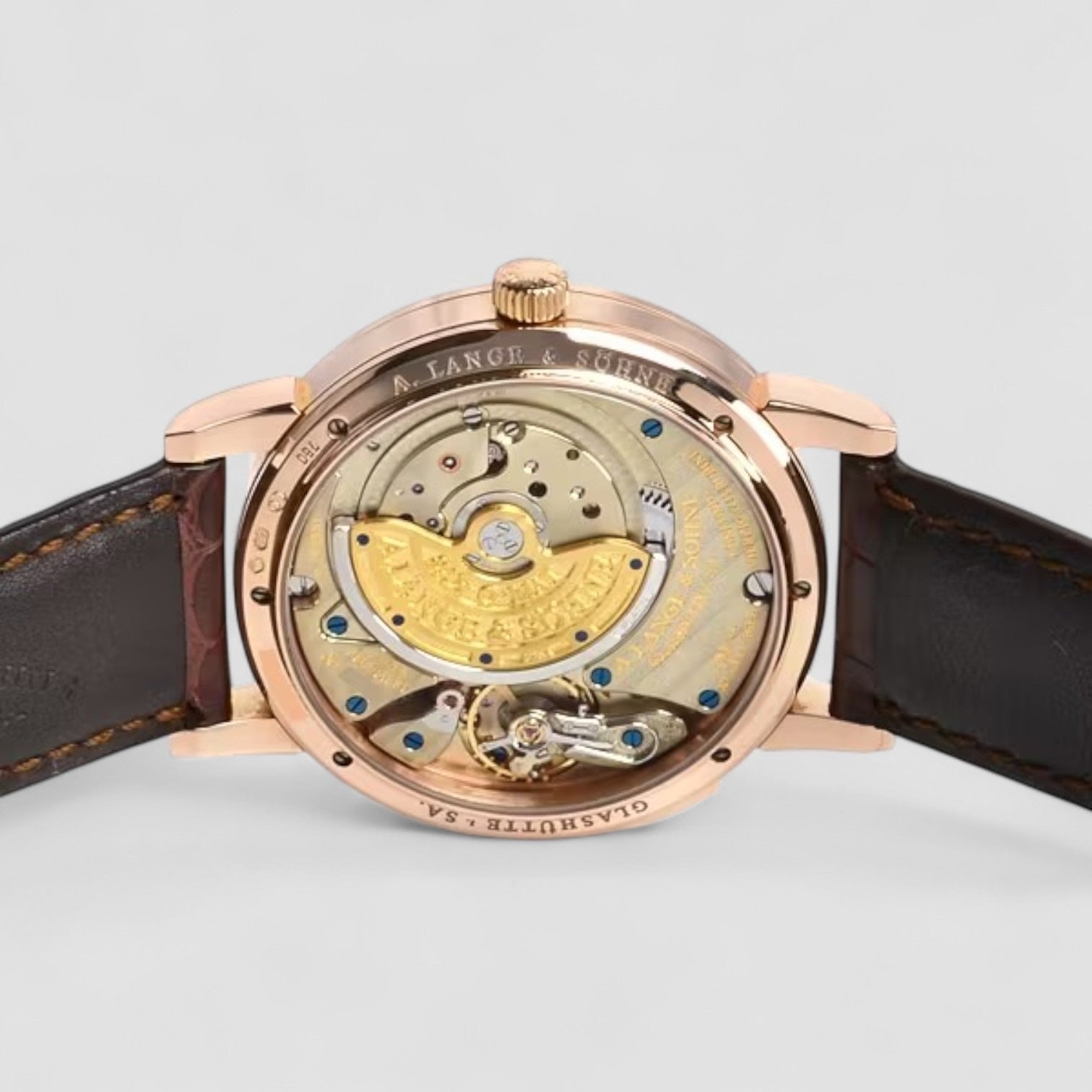 Rose Gold Saxonia Automatic Watch