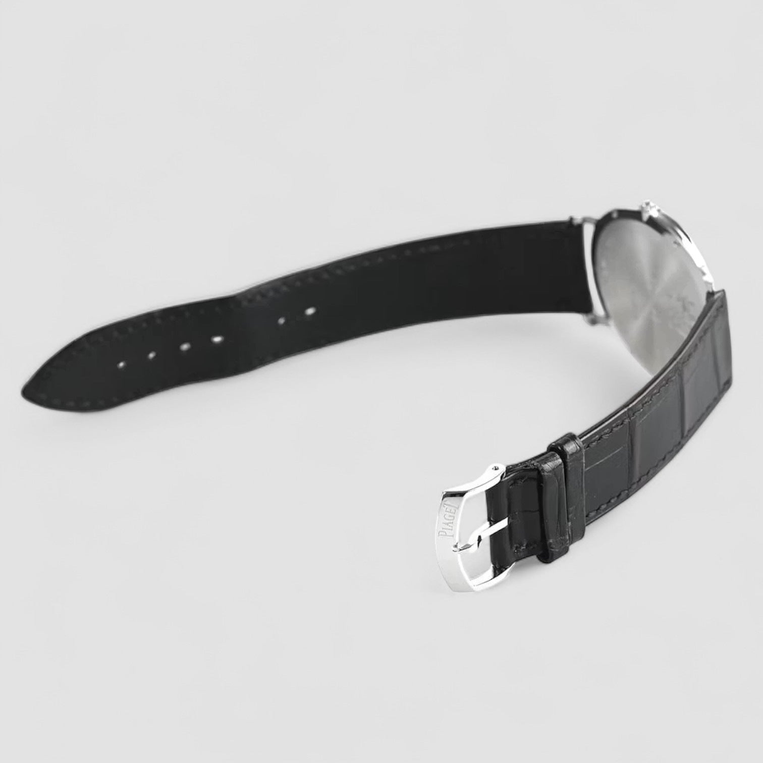 900P 18L White Gold Diamond Bezel ULTRA THIN