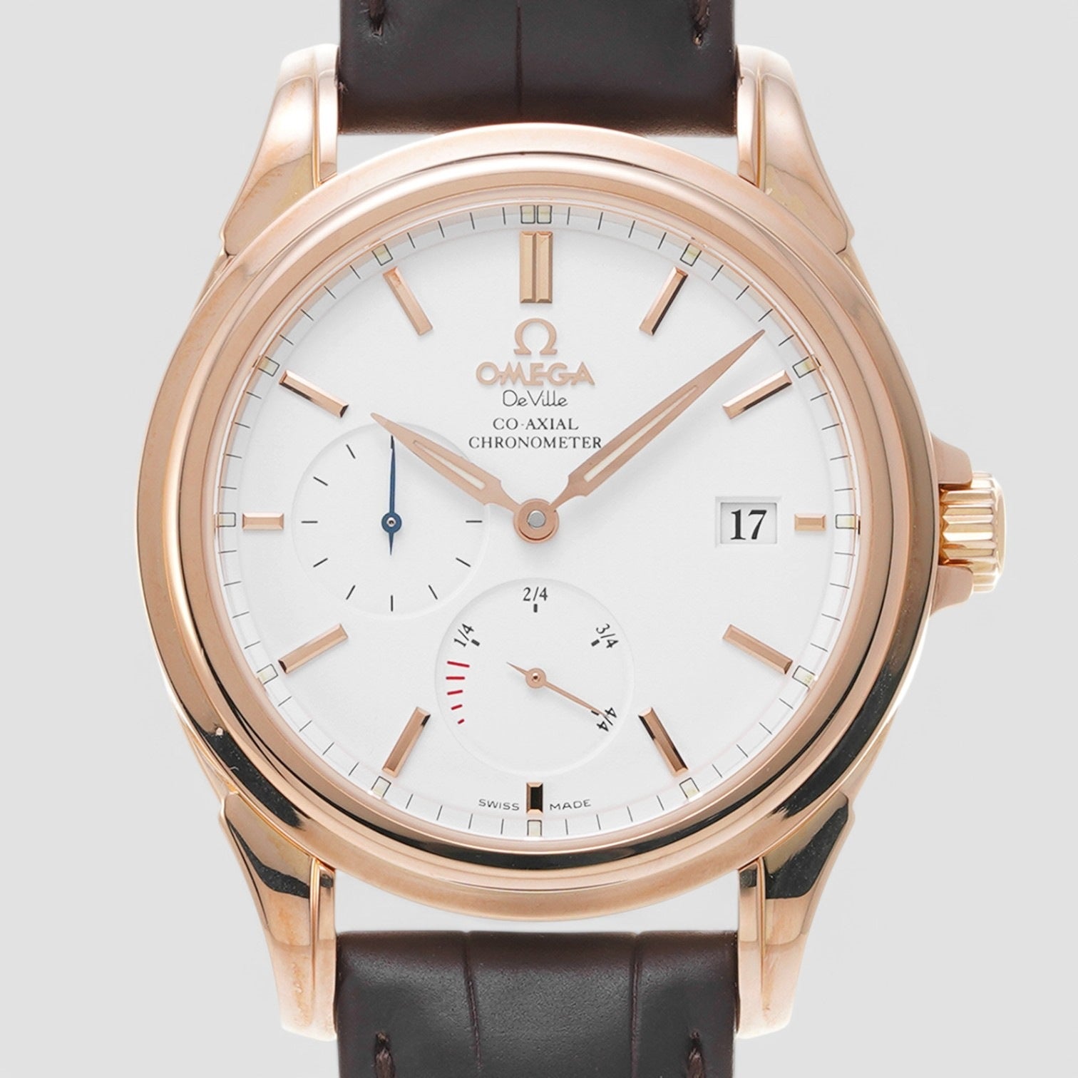 Co-Axial Power Reserve Mens Watch