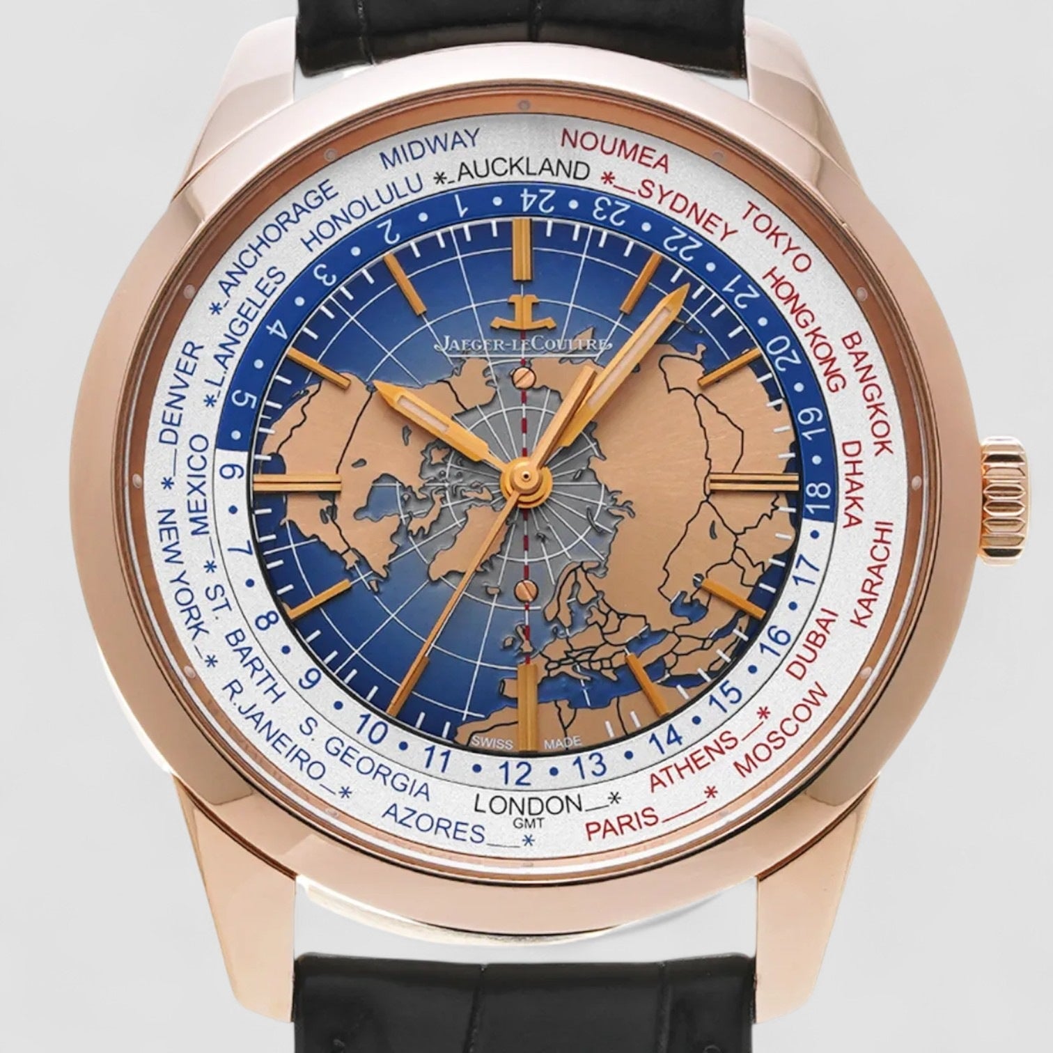 Geophysic Universal Time True Second 18k Rose Gold