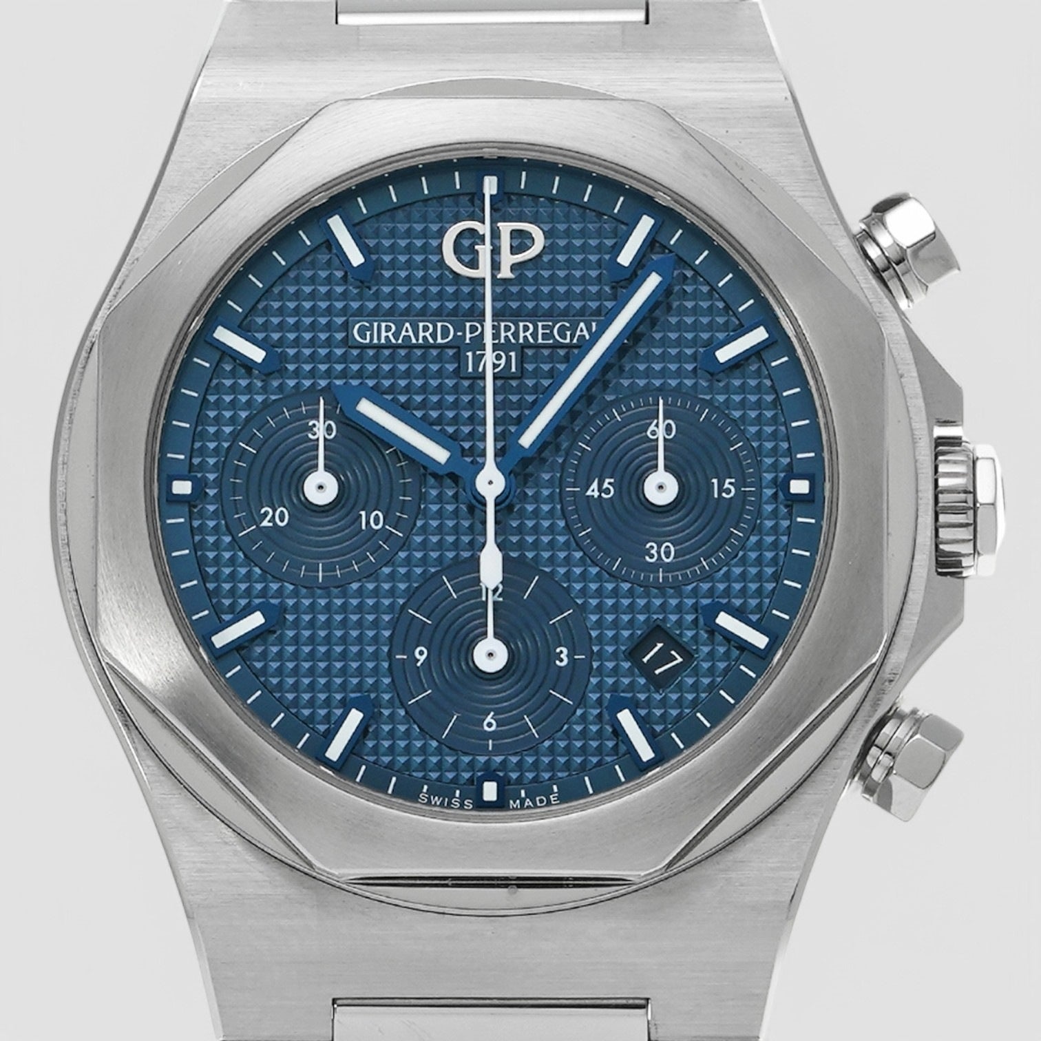 Laureato Chronograph 42mm SS / Blue Dial