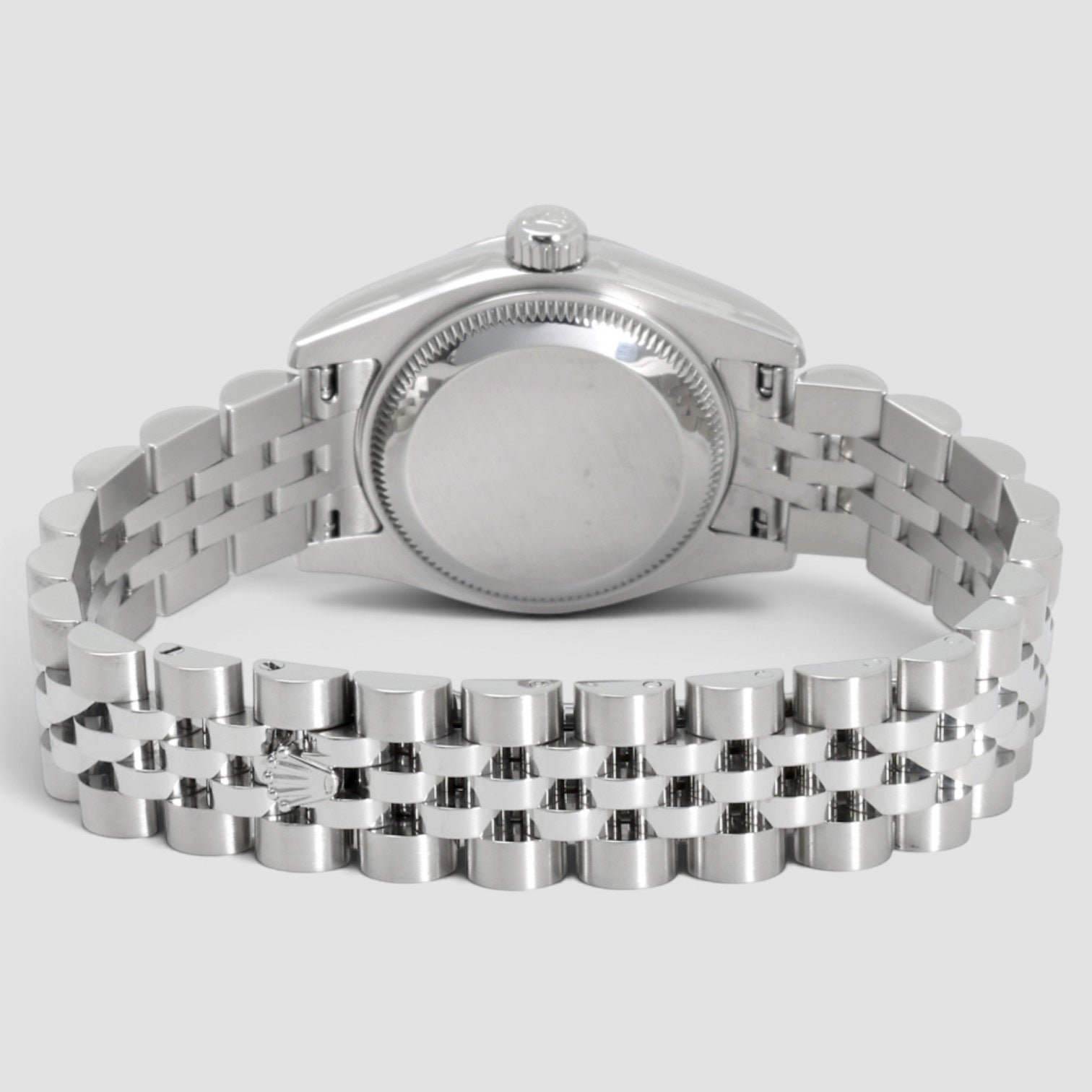 Lady-Datejust 26mm Steel & White Gold Pink Diamond Dial