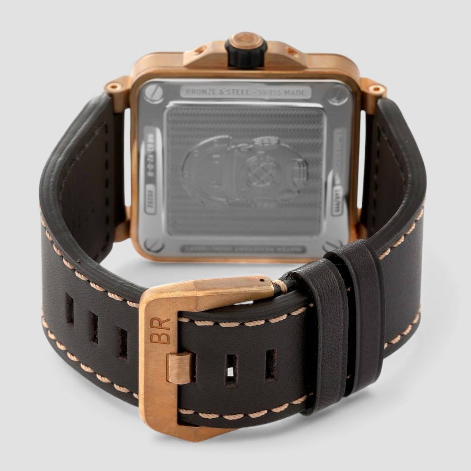 Diver Silver Dial Automatic Bronze Mens Watch