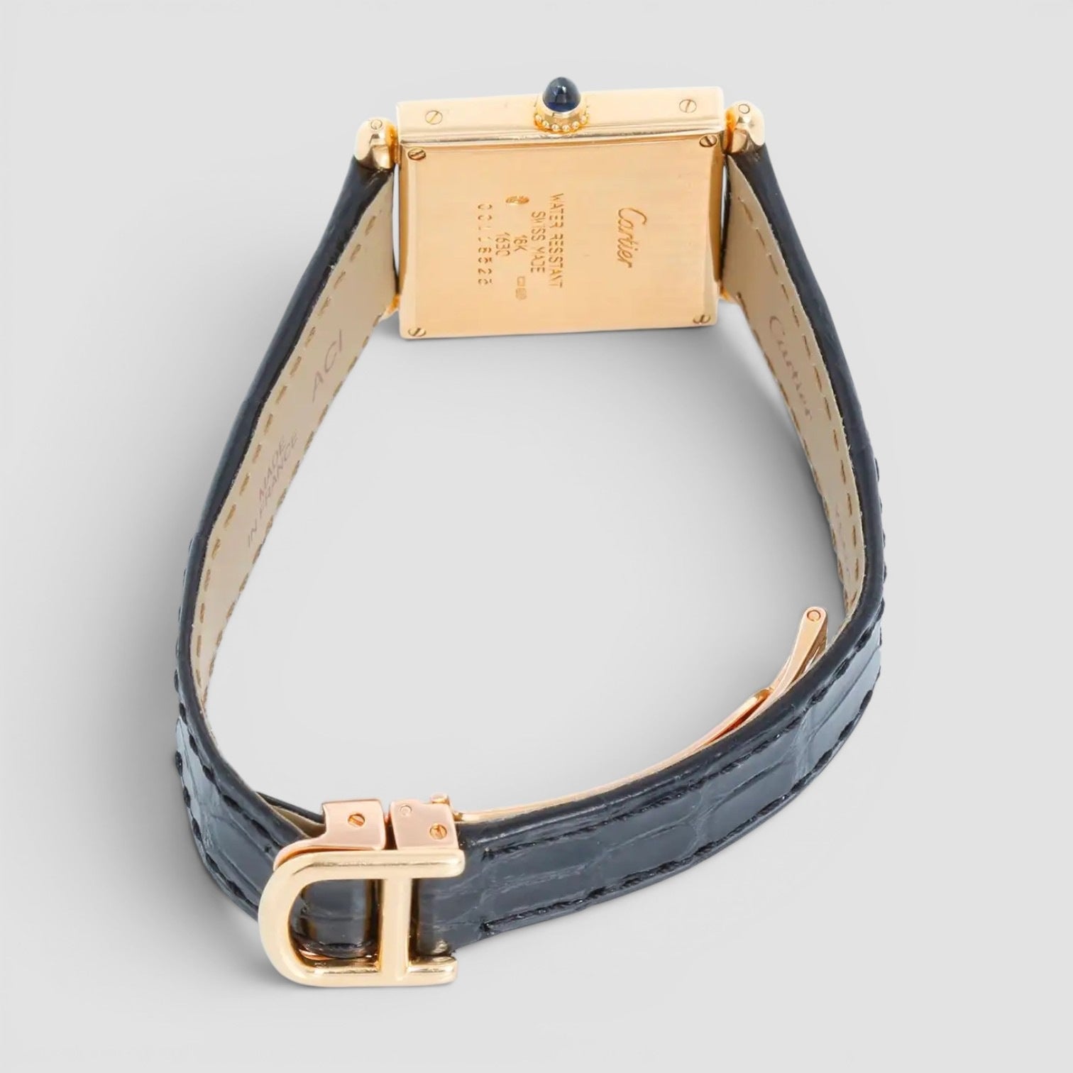 Tank Obus 18k Yellow Gold Watch