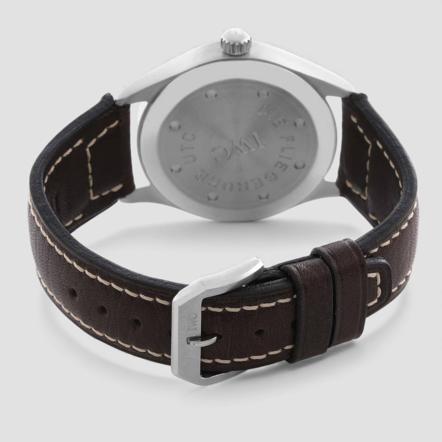 Pilots Spitfire UTC Automatic Black Dial Steel Mens Watch