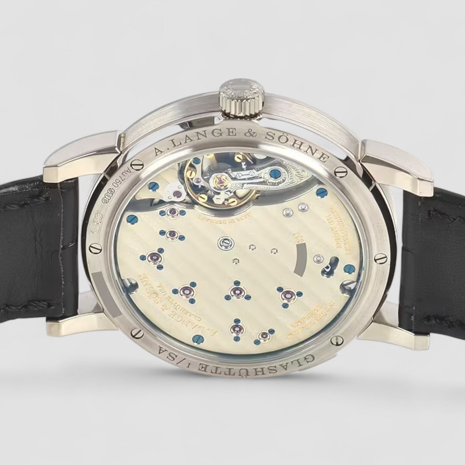 Lange 1 18K White Gold Silver Dial