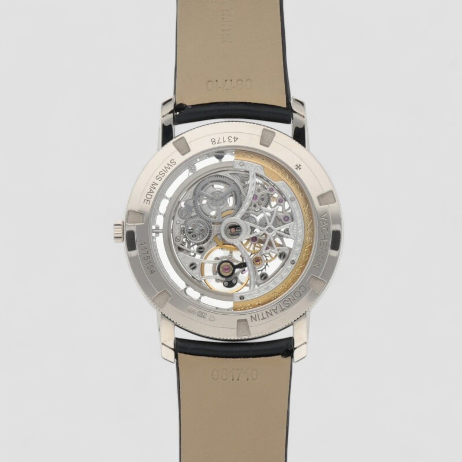 Patrimony Traditionnelle Openworked White Gold 38MM