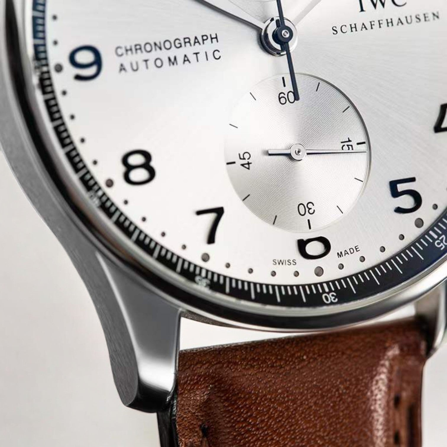 Portuguese Chronograph Limited "Zurich Boutique" SS Silver Dial