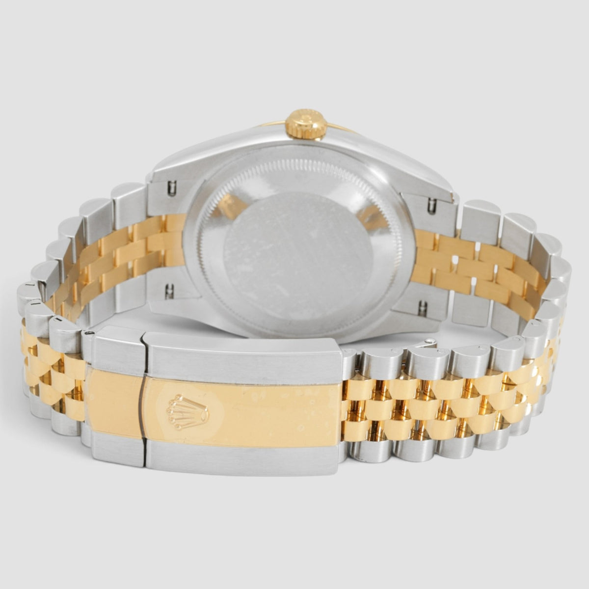 Datejust 36mm Oystersteel & 18K Yellow Gold Olive Green Diamond Dial