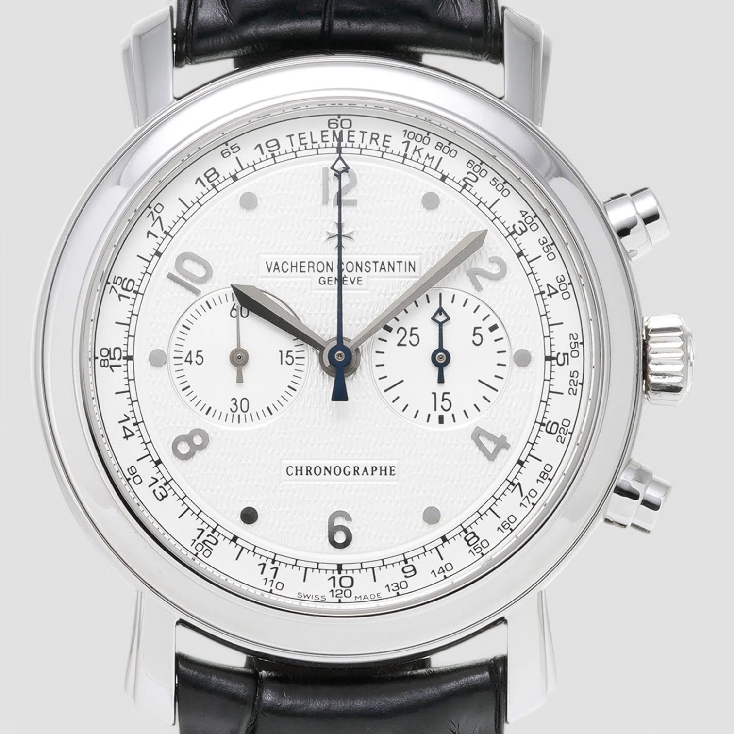 Malte Chronograph 18K White Gold / Deployment