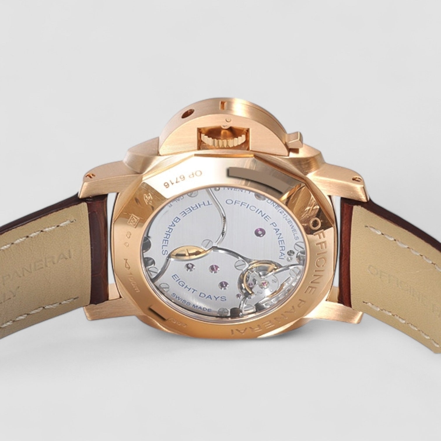 Luminor 1950 8 Days Gmt
