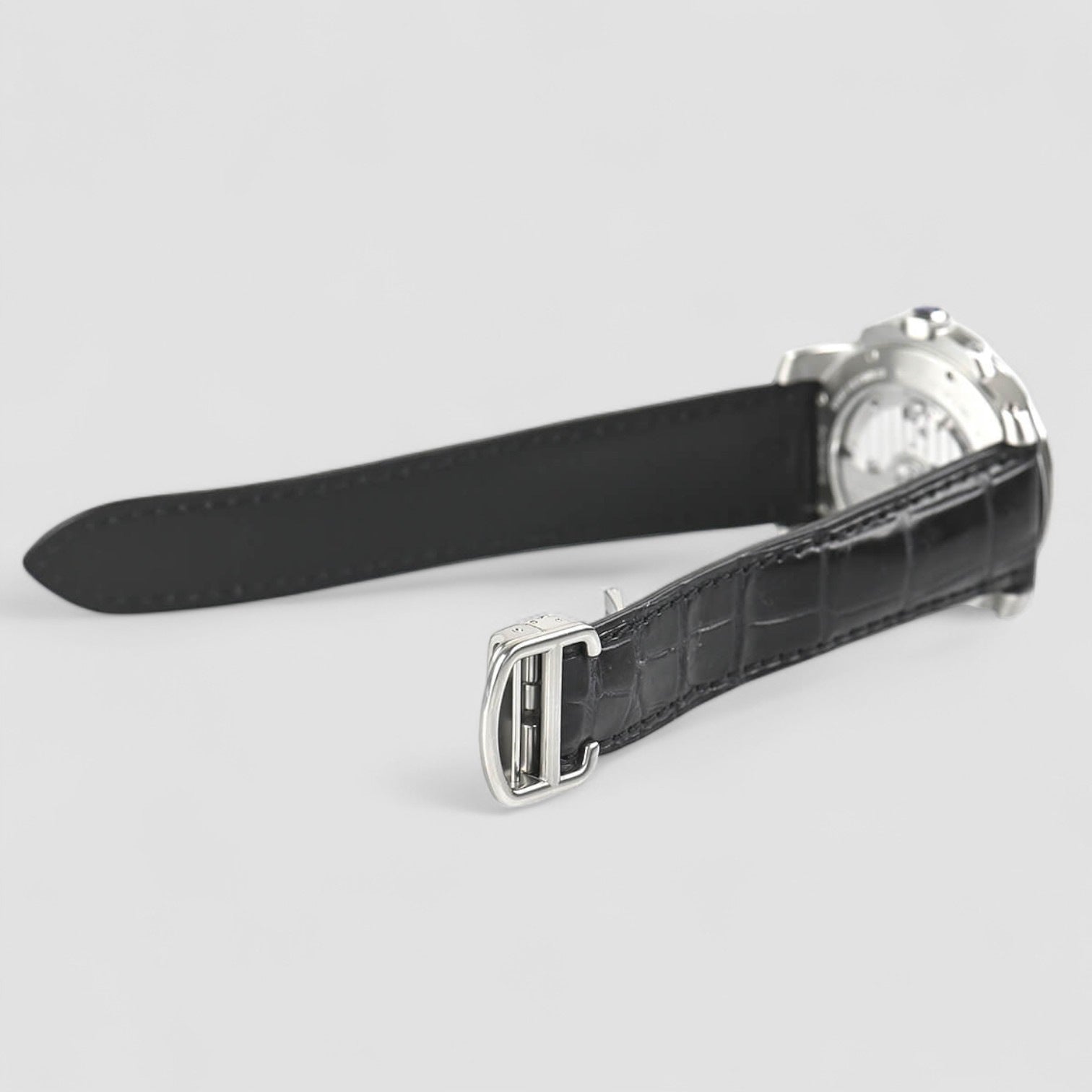 Calibre de Cartier Silver Dial Men's Watch