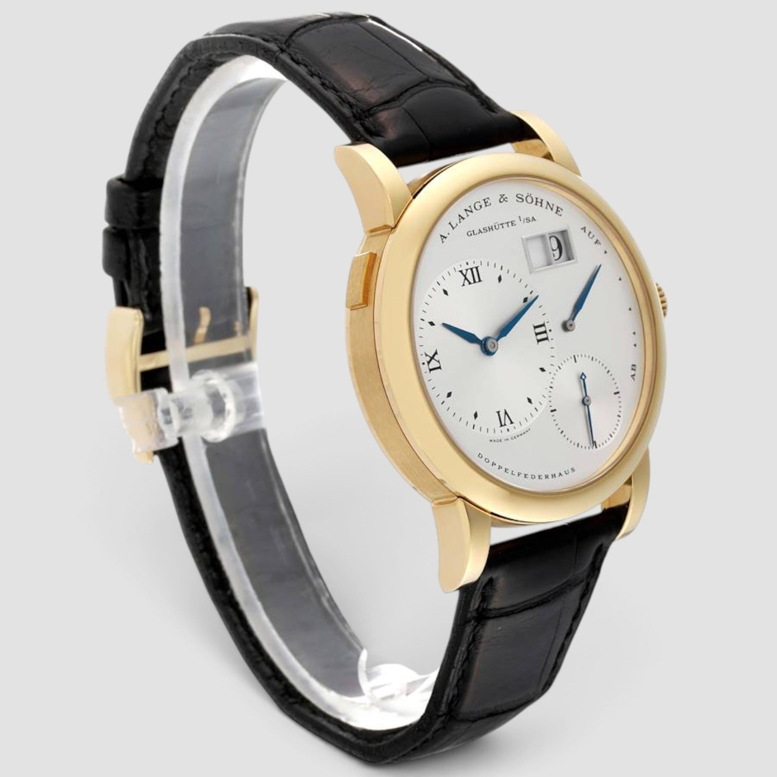 Lange 1 38mm 18K Yellow Gold Champagne dial