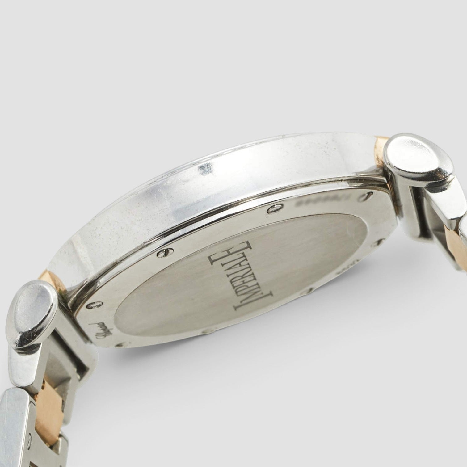 Imperiale 36mm Gold & Steel Diamond Mother-of-Pearl Dial
