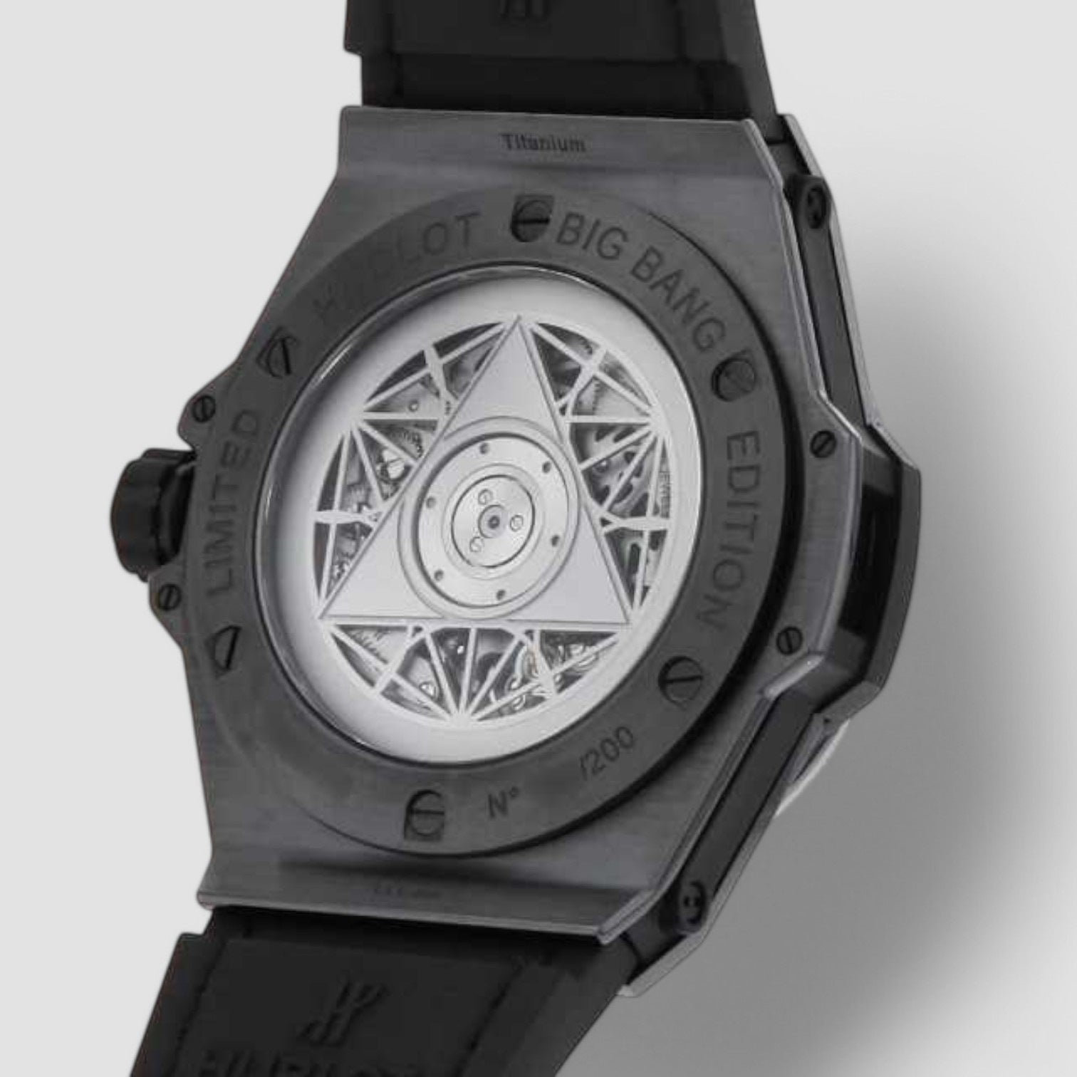 Big Bang Unico All Black Sang Bleu 45 mm