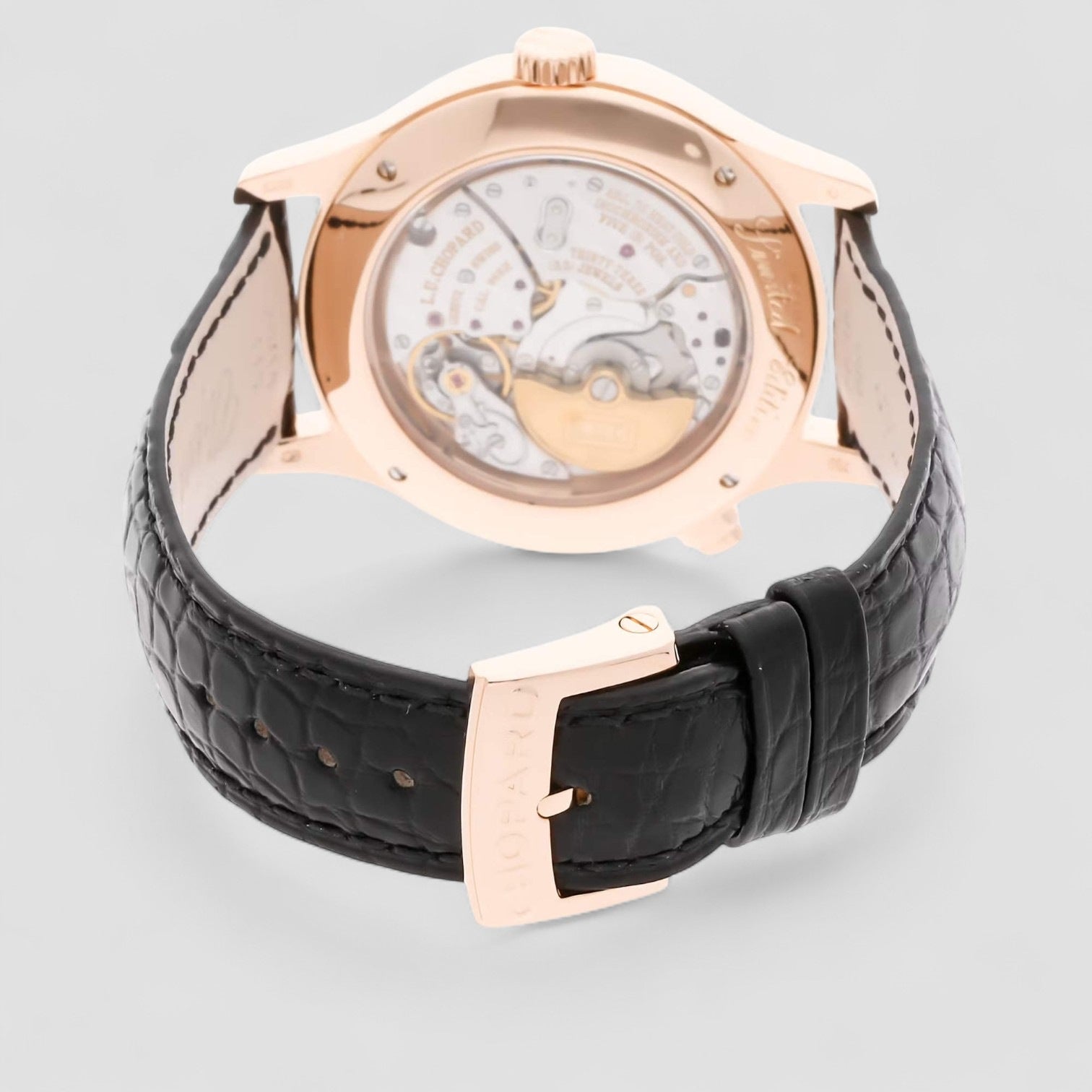 18k Rose Gold L.U.C Men's Watch