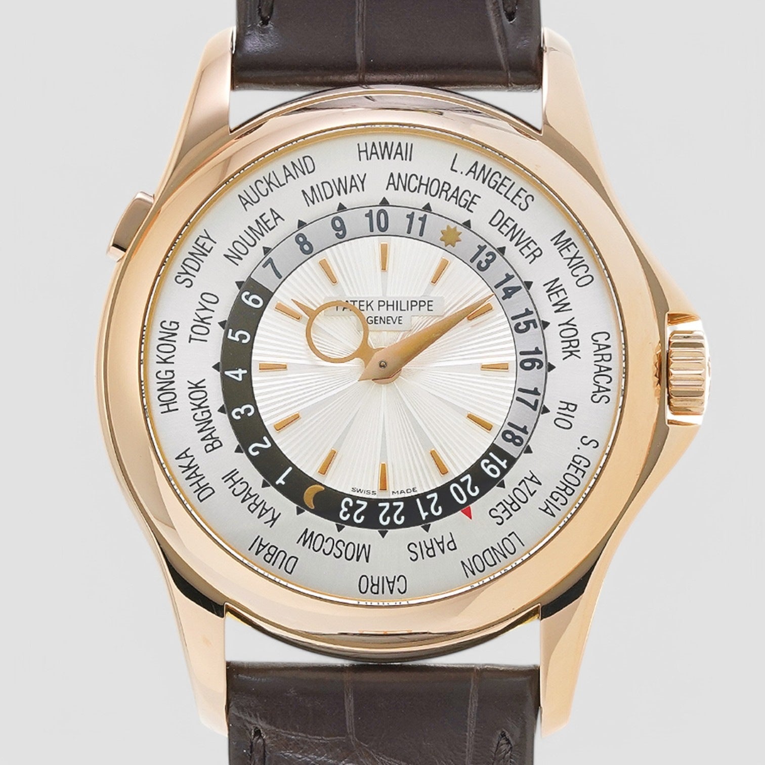 World Time 5130 18K Rose Gold
