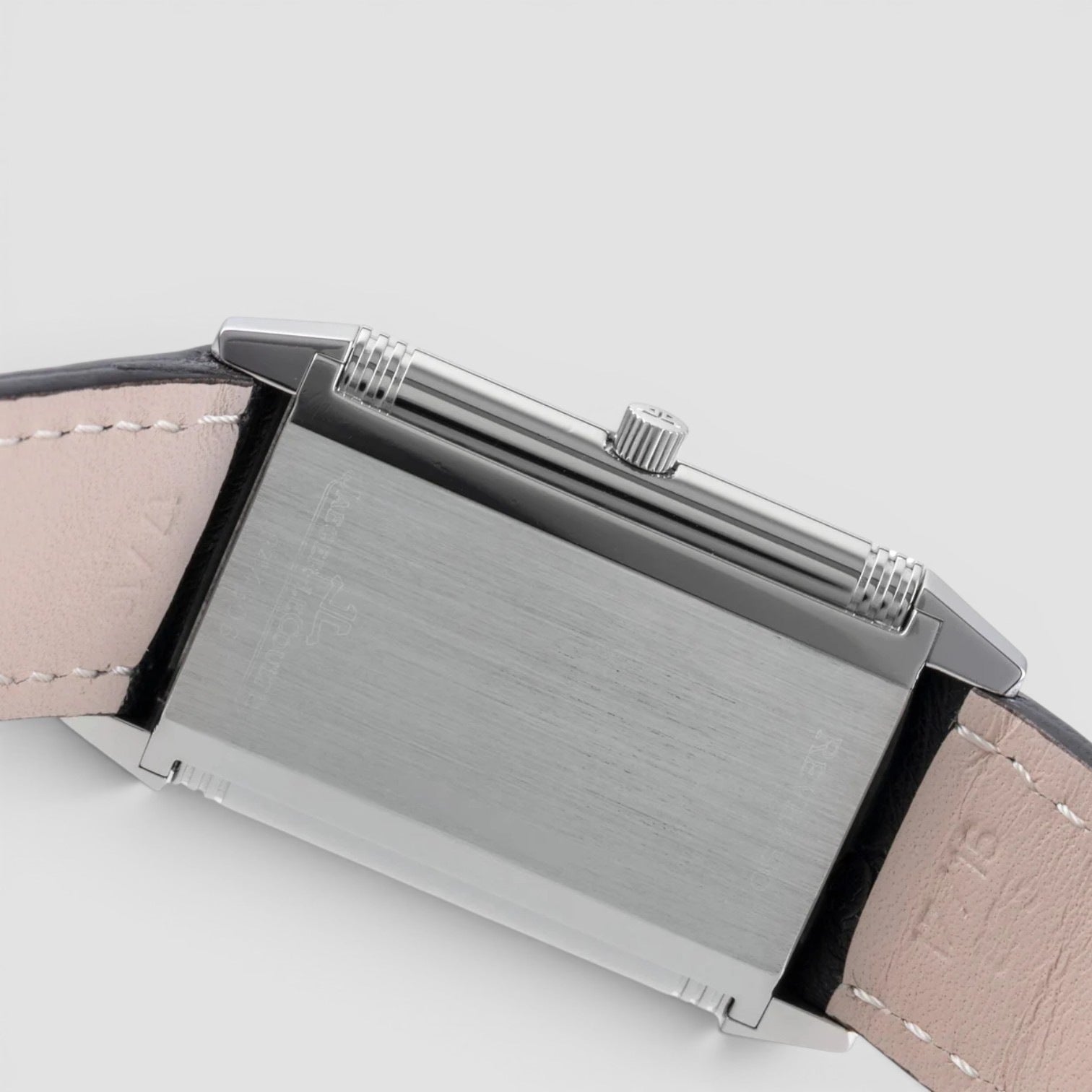 Reverso Mid-Size 38 × 23mm Stainless Steel Silver Dial