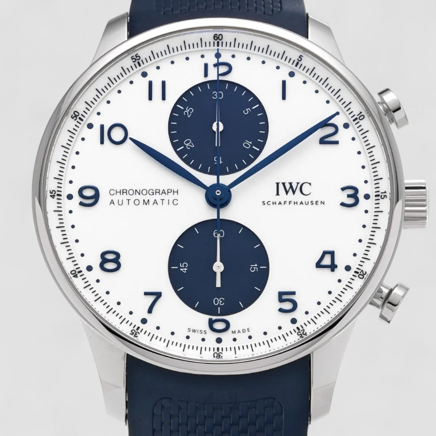 Portugueser Chronograph White Dial