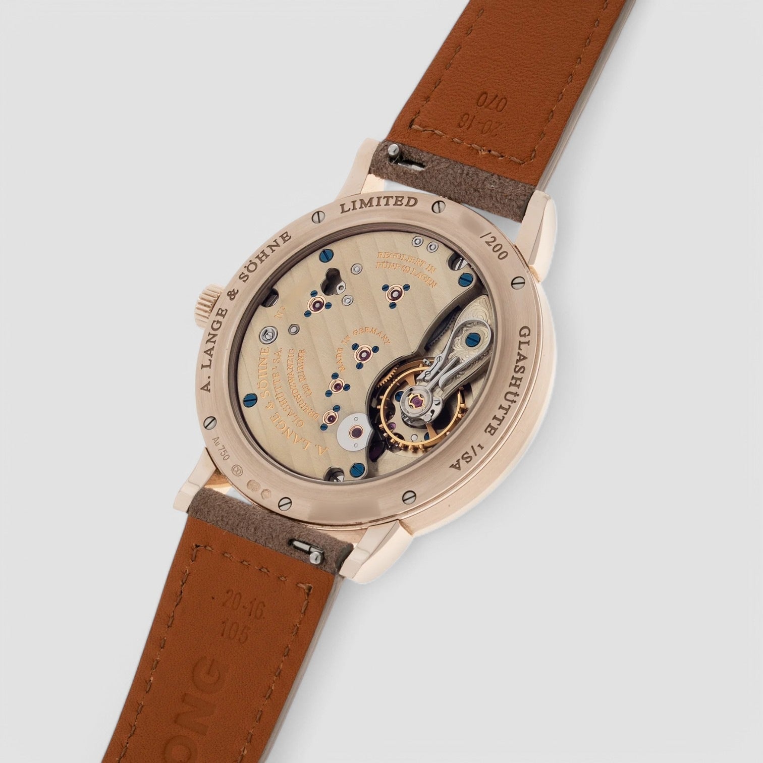 1815 200th Anniversary F.A Lange Honey Gold