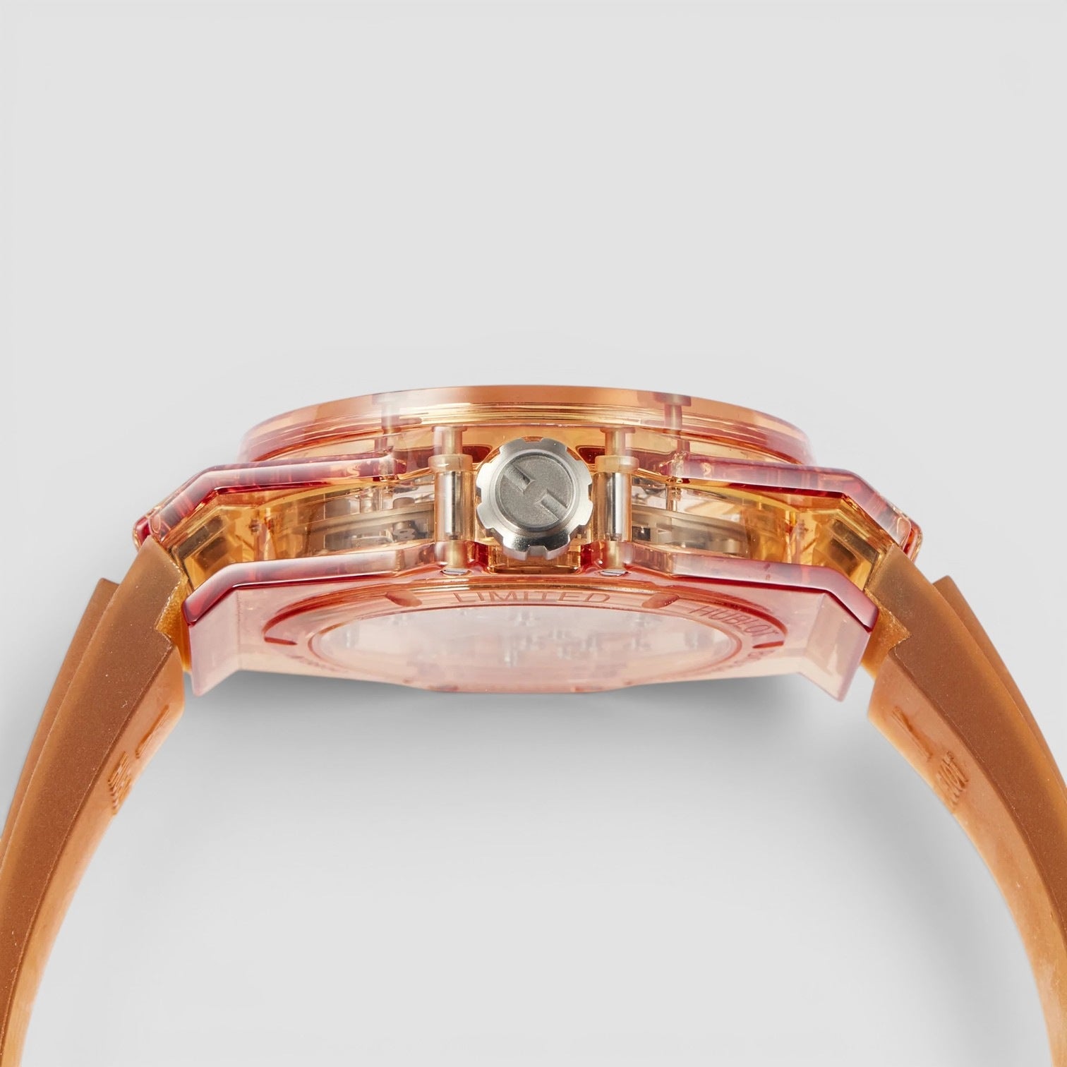 Big Bang Tourbillon Automatic Orange Sapphire 45mm Skeleton Dial